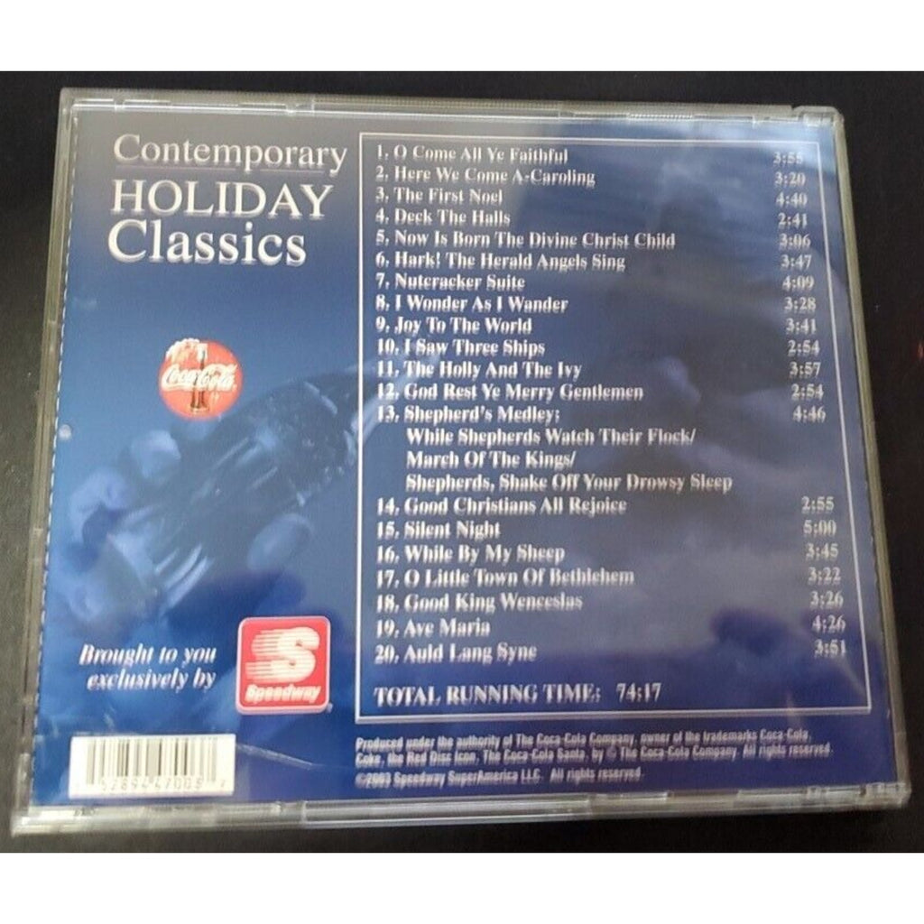 Various Artists : Contemporary Holiday Classics CD Santa Speedway Coca-Cola