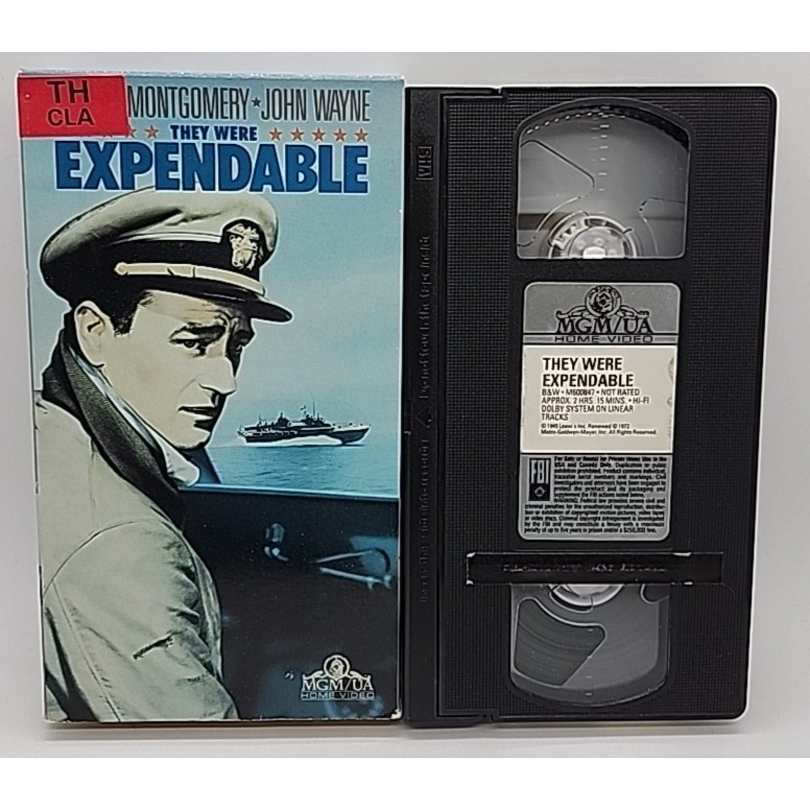 They Were Expendable (VHS, 1991)