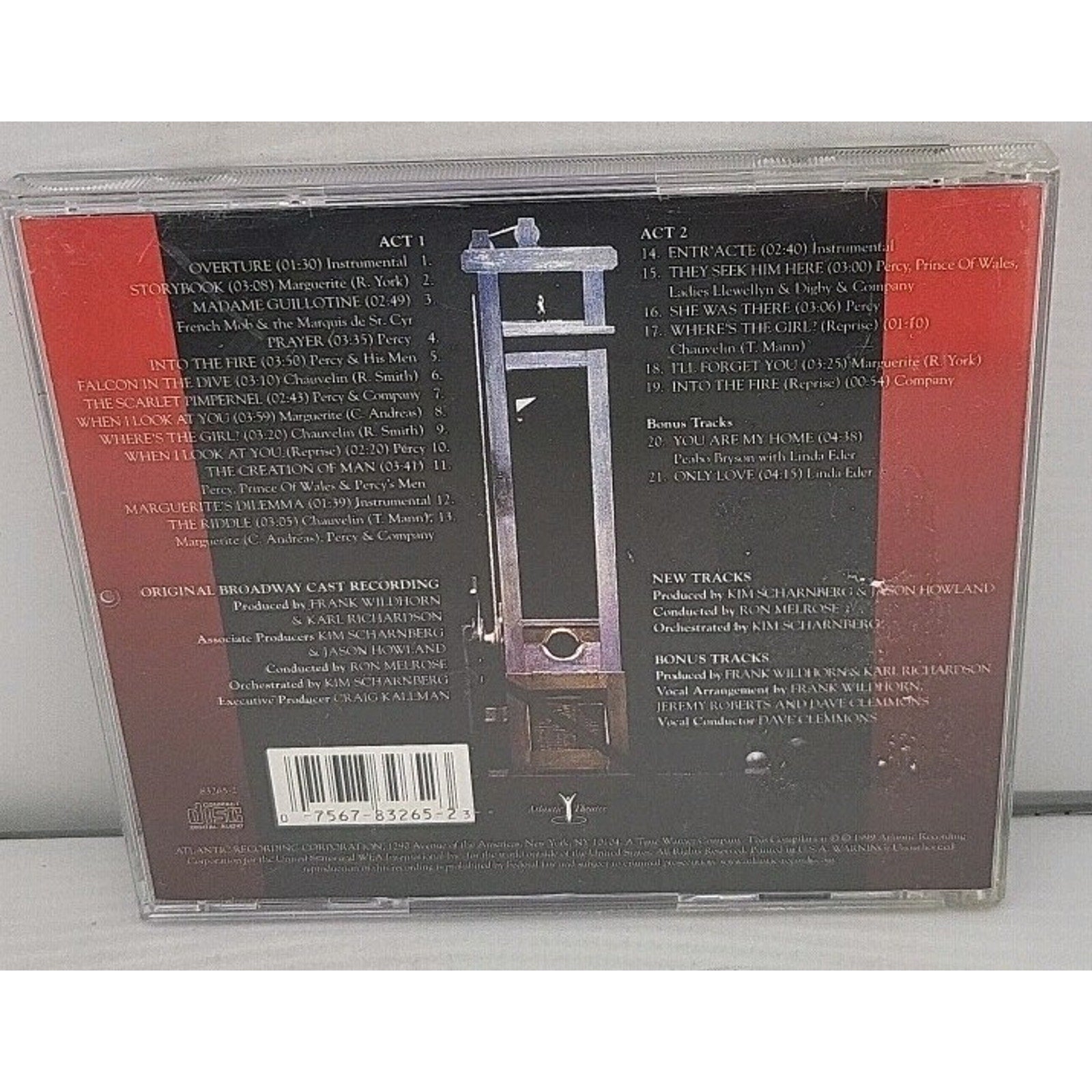 Scarlet Pimpernel: Encore by Various (CD, 1999)