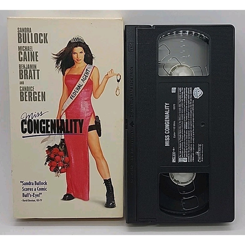 Miss Congeniality (VHS, 2001)