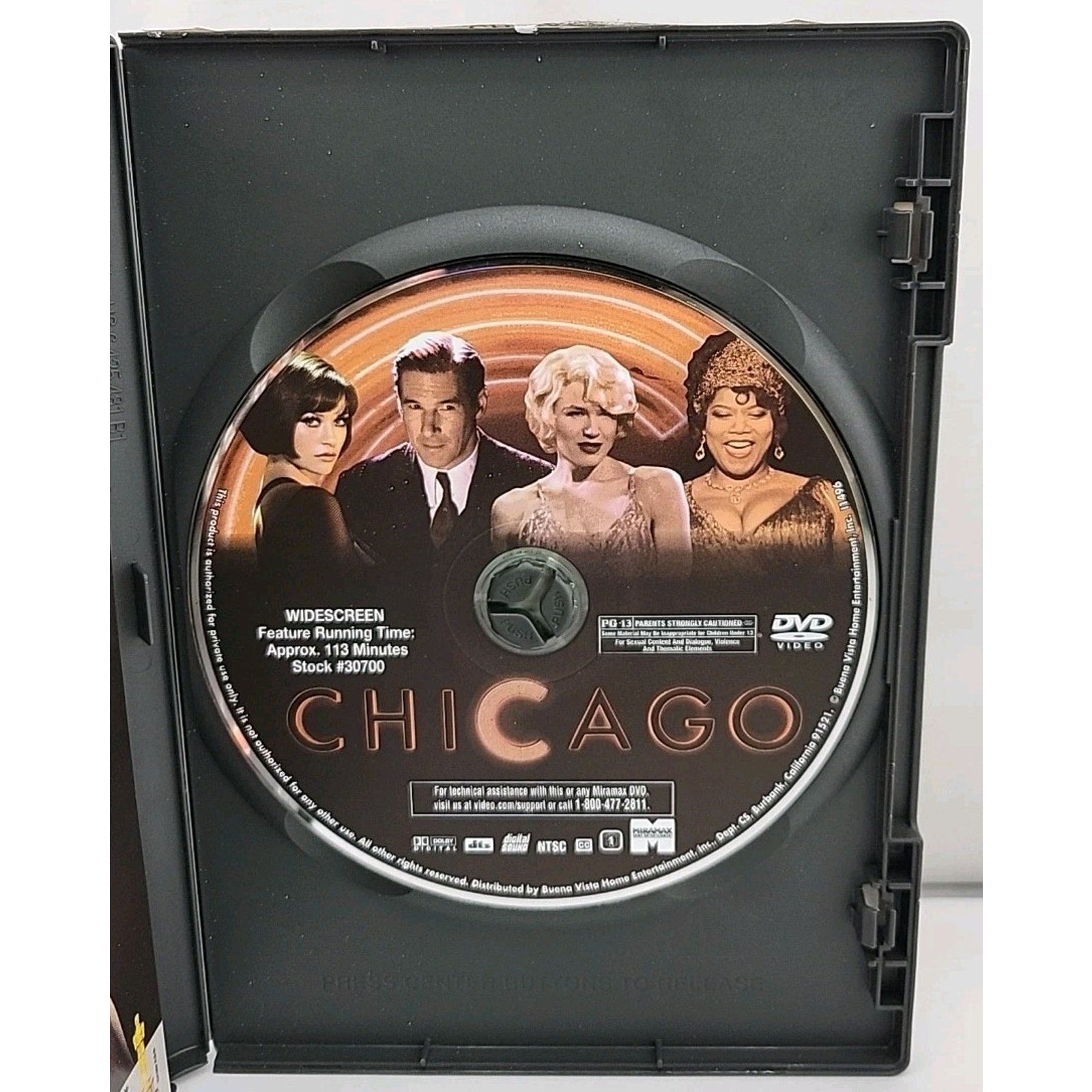 Chicago (DVD, 2003, Widescreen)