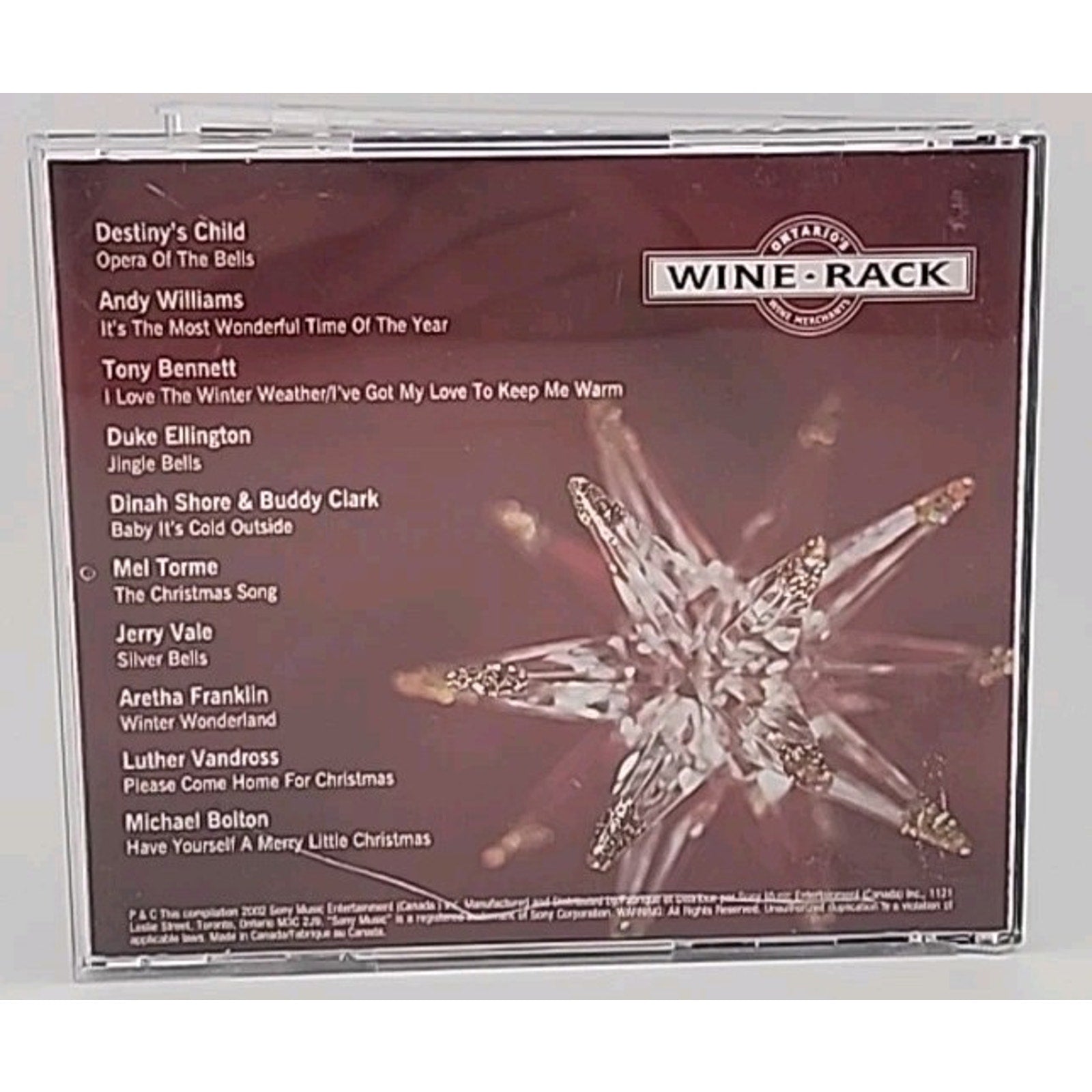 CD Making Spirits Bright Holiday Favorites Andy Williams Tony Bennett 2002 (CD)