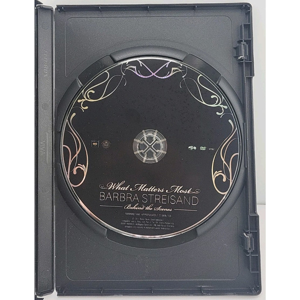 Barbara Streisand: What Matters Most - Behind the Scenes (DVD, 2011)