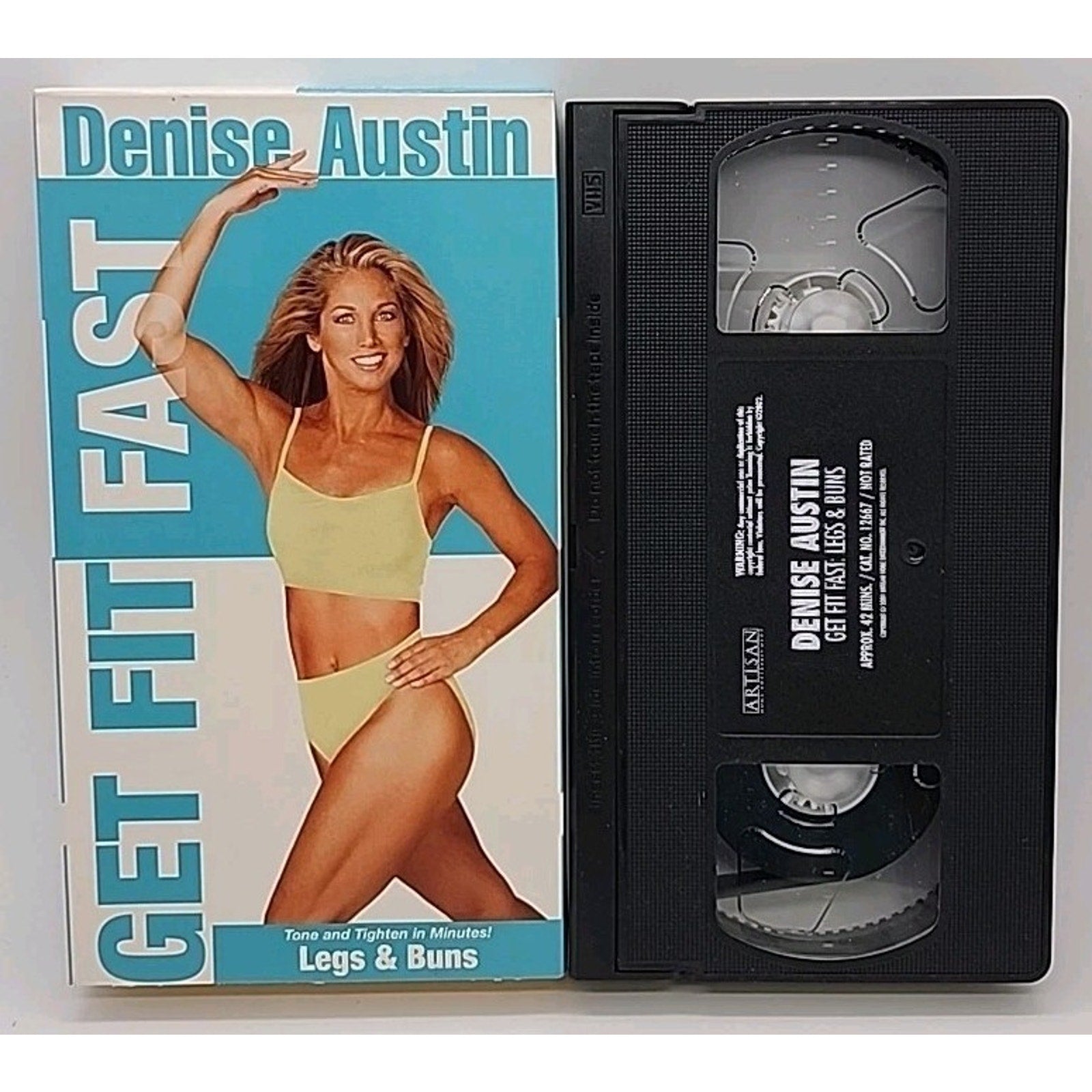 Get FIT Fast-Legs & Buns (VHS, 2002)
