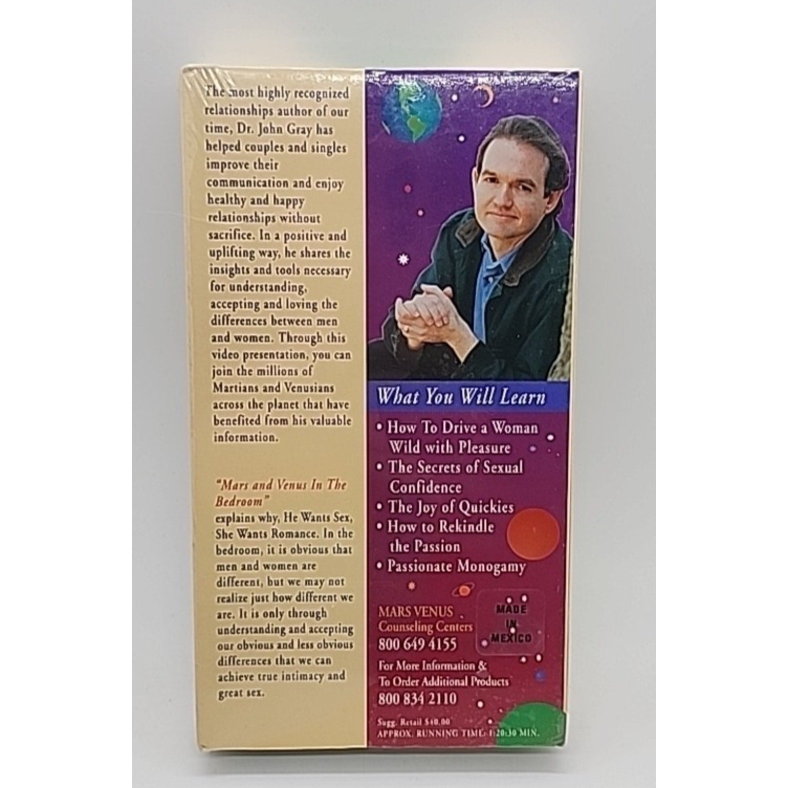 Men Are From Mars, Women Are From Venus (VHS, 2000) *Brand New*