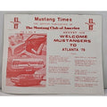Mustang Times Magazine - Mustang Club Of America - August 1978 - Vol. 2 No. 8