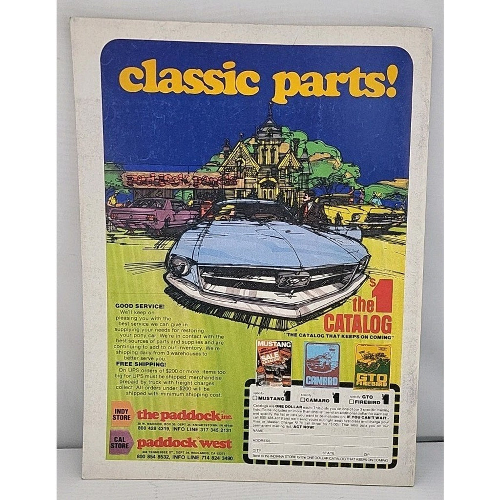 Classical Sixties Decade Of Great American Cars Volume 1 No 1 January 1983