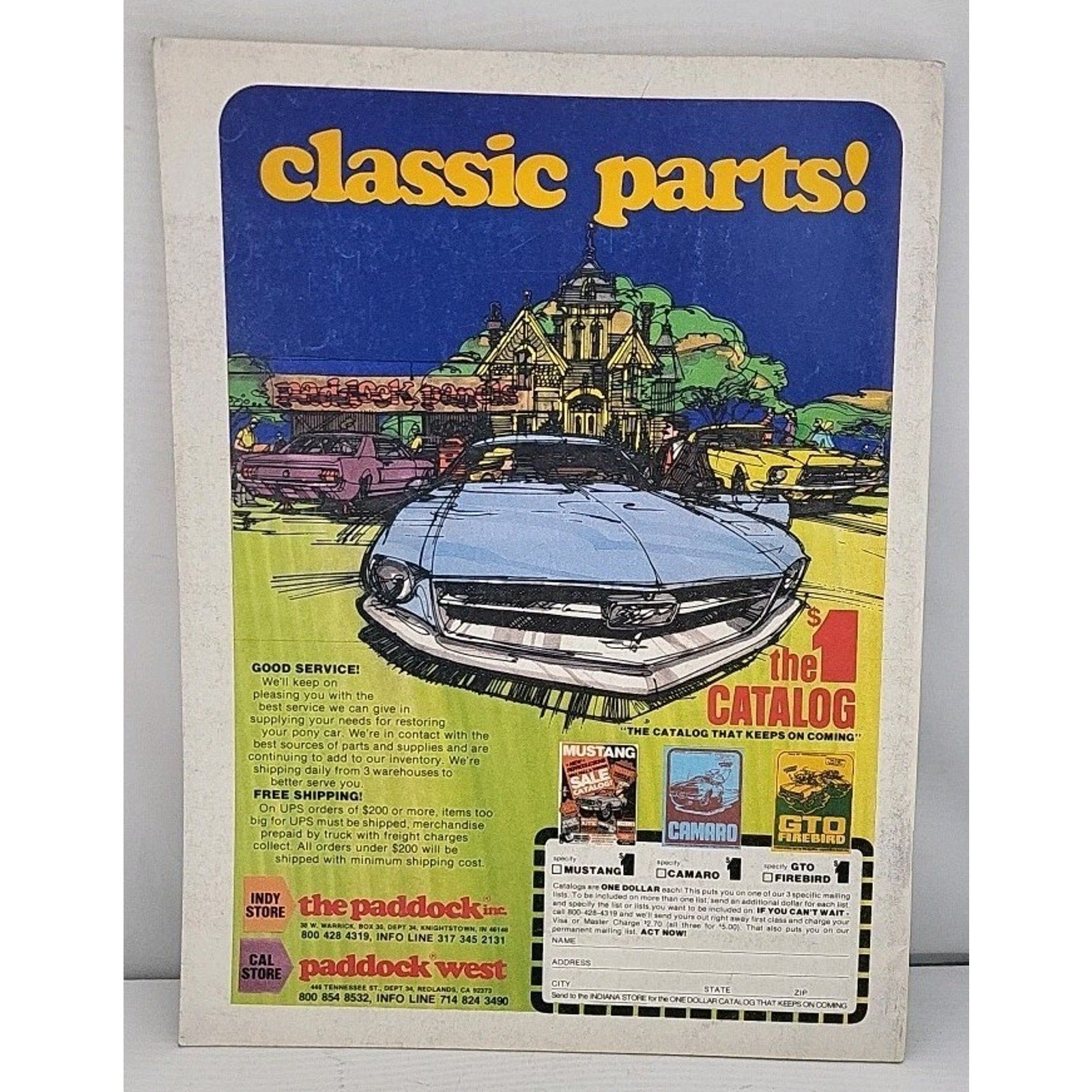 Classical Sixties Decade Of Great American Cars Volume 1 No 1 January 1983