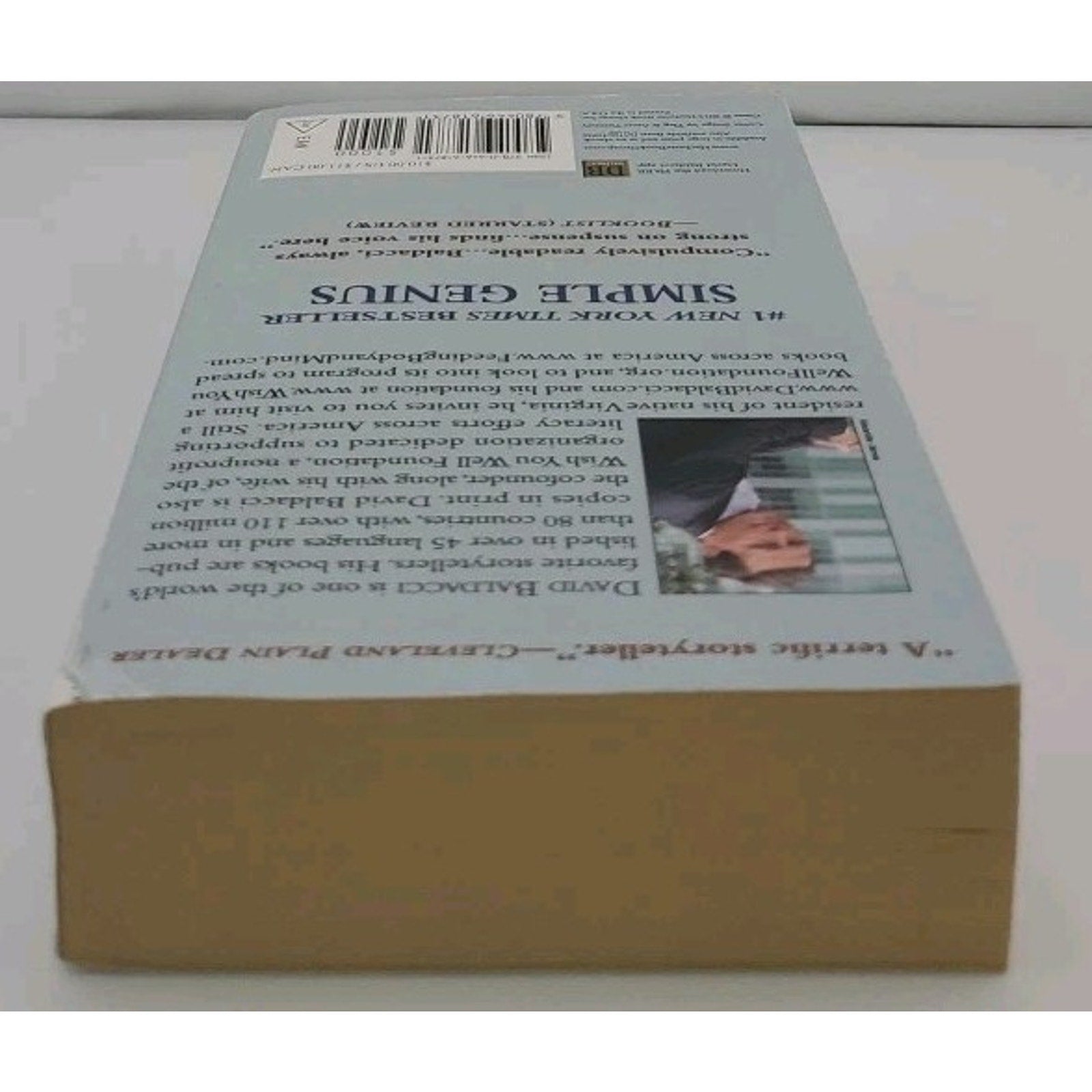 Simple Genius by David Baldacci (2008, Mass Market)