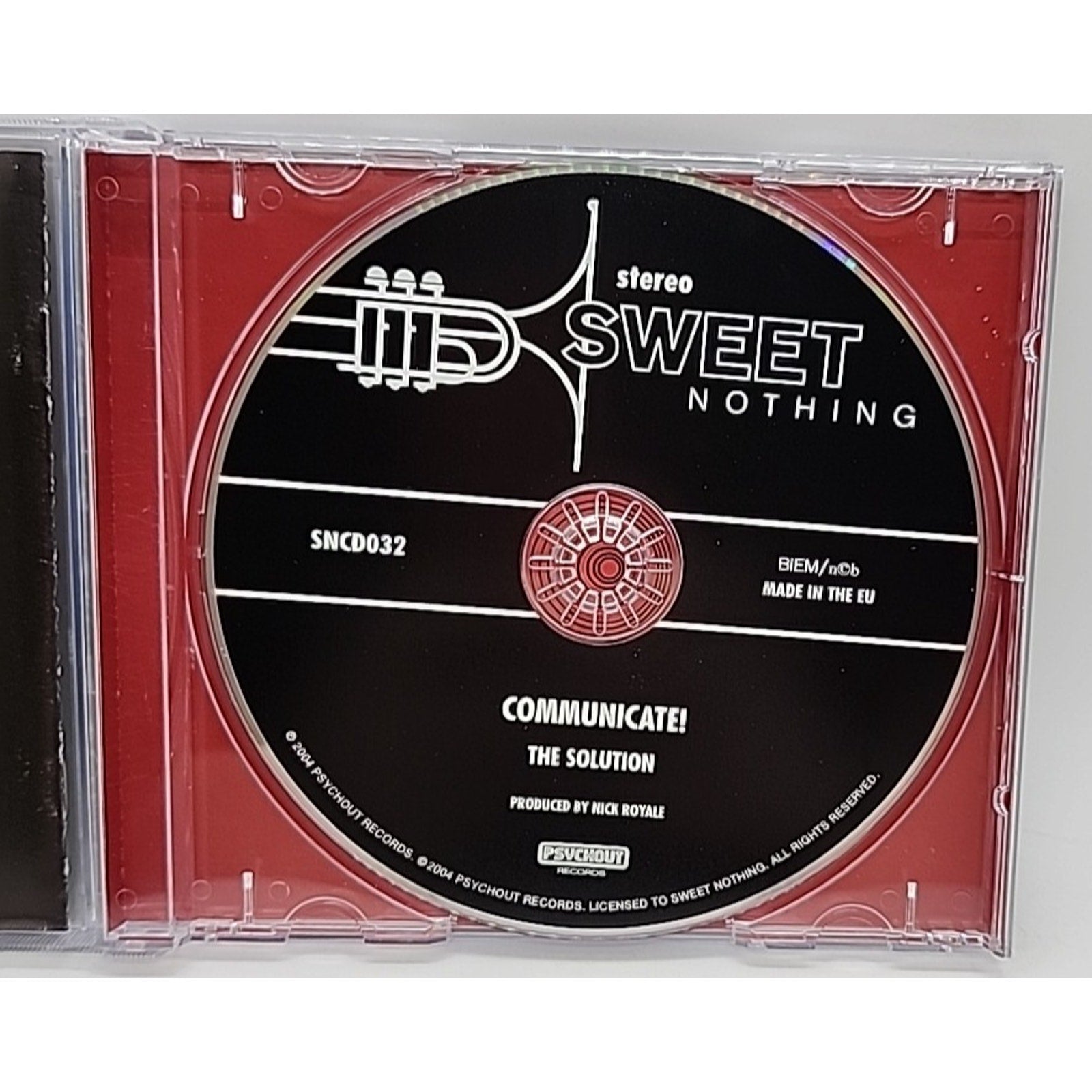 Communicate by The Solution (CD, Sep-2004, Sweet Nothing)