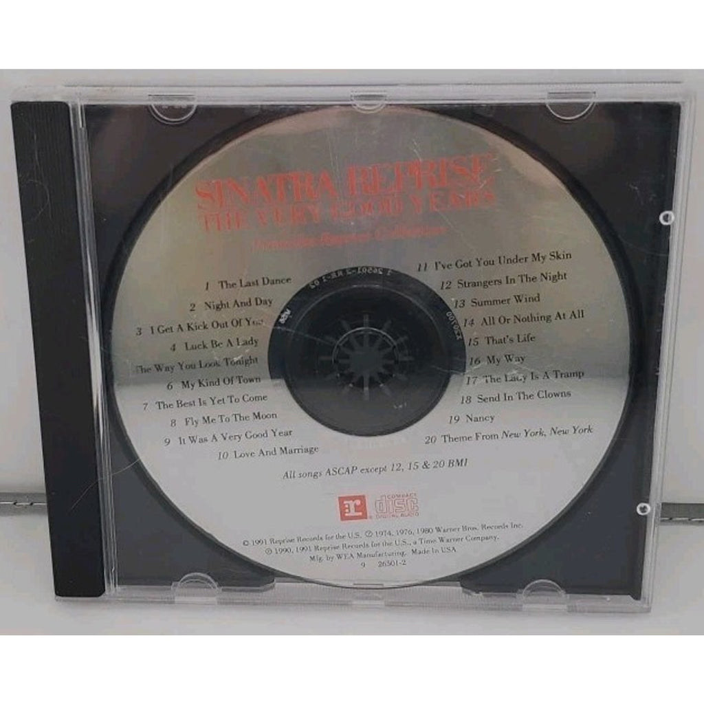 Sinatra Reprise: The Very Good Years by Frank Sinatra (CD, Feb-1991, Reprise)