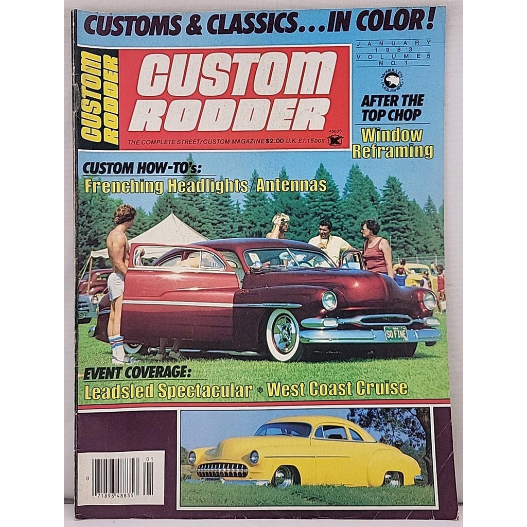 Custom Rodder Magazine - January 1983 - Volume 5 No. 1