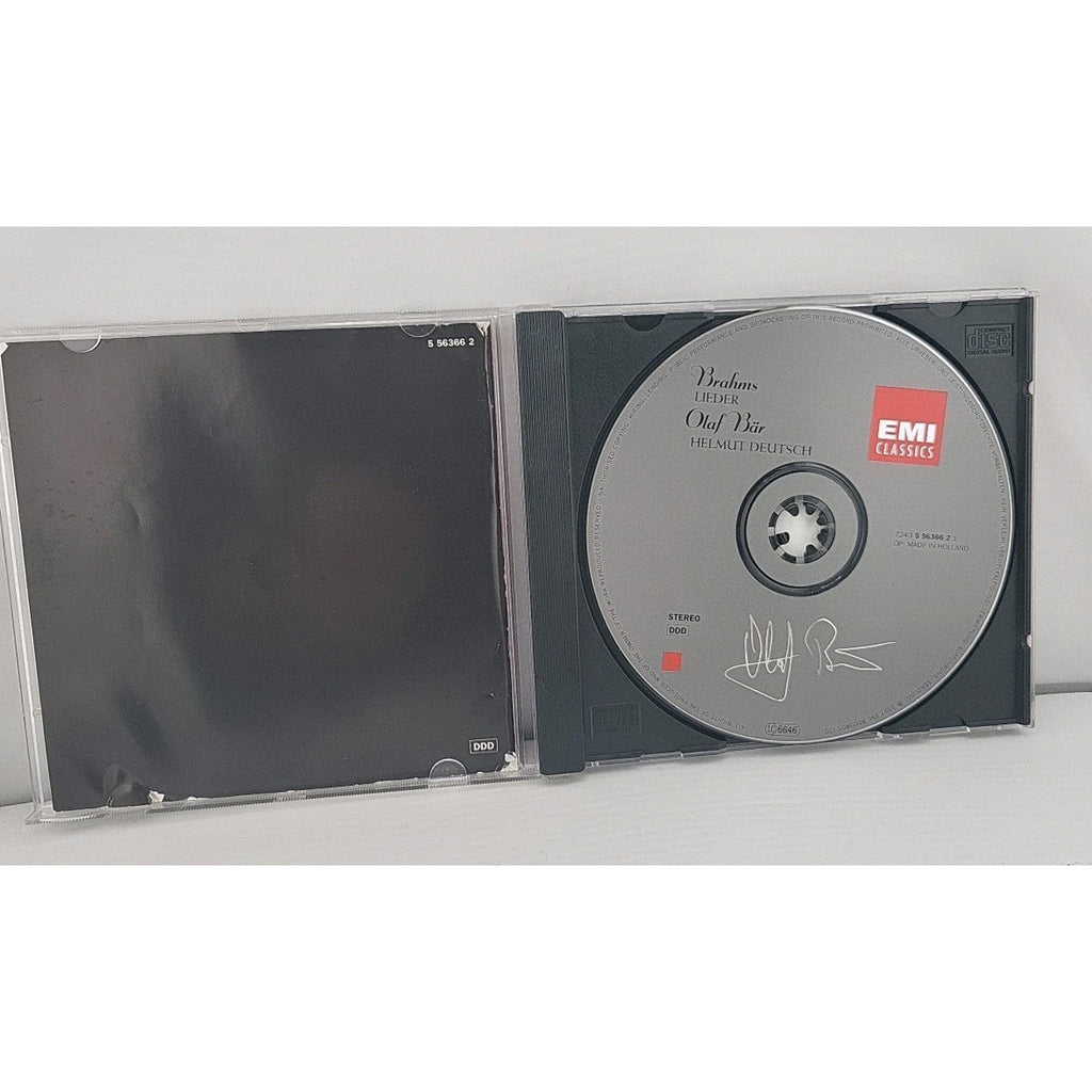 Brahms Lieder - Olaf Bär - Helmut Deutsch CD