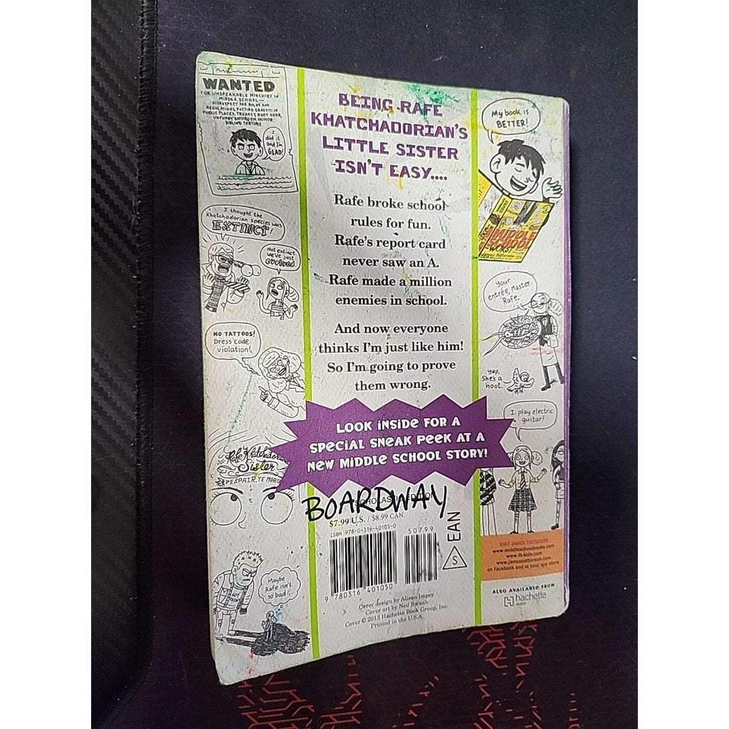My Brother Is a Big, Fat Liar (Middle School Book 3) by Patterson, James