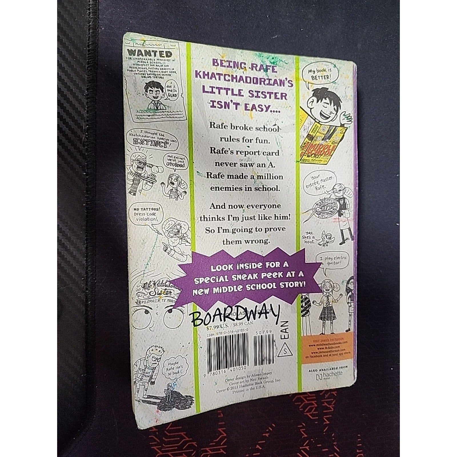 My Brother Is a Big, Fat Liar (Middle School Book 3) by Patterson, James