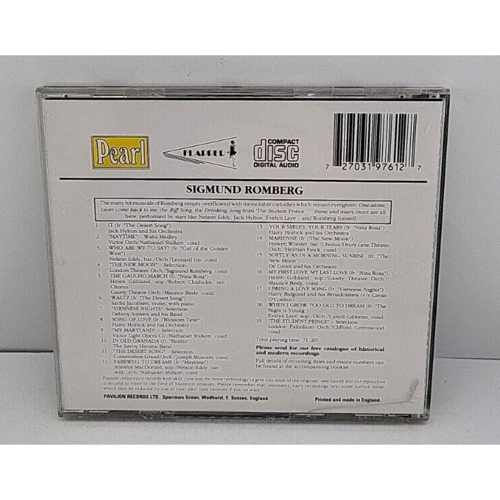 Great Hits by S. Romberg (CD, 1992)