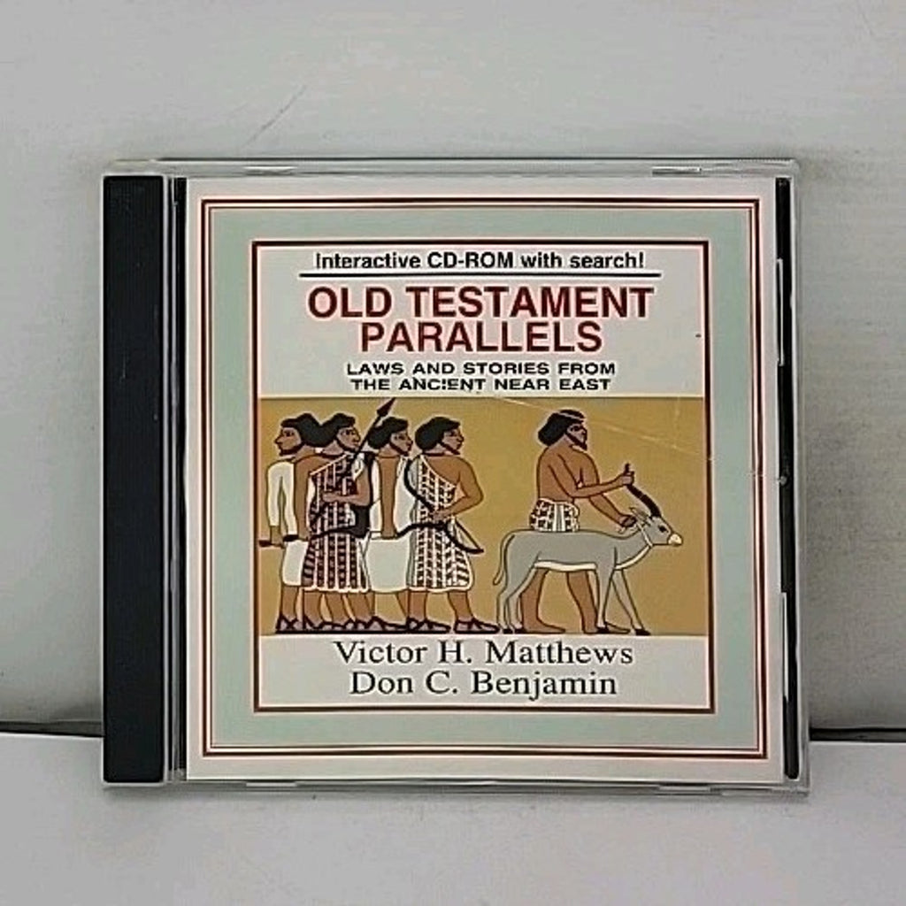 Old Testament Parallels by Don C. Benjamin and Victor H. Matthews (2000, CD-ROM)