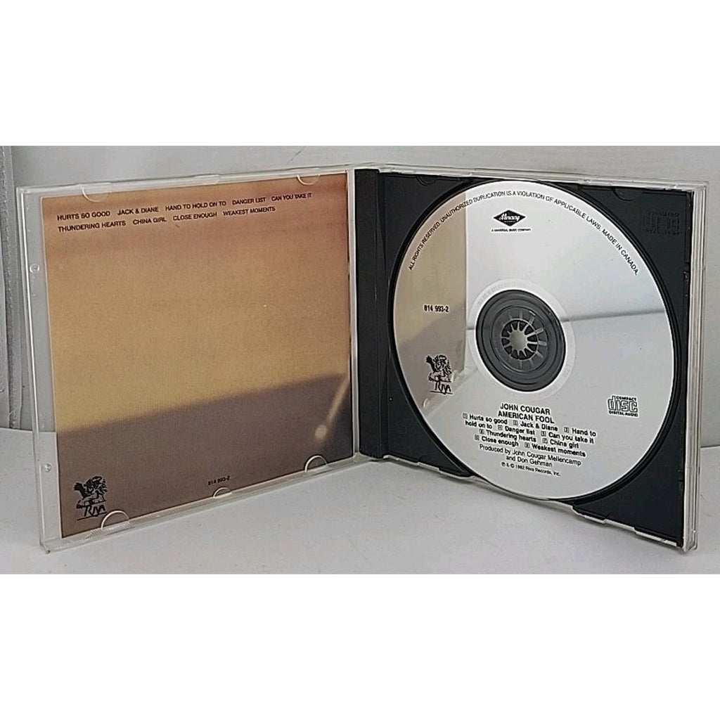 American Fool by John Mellencamp (CD, 1990)