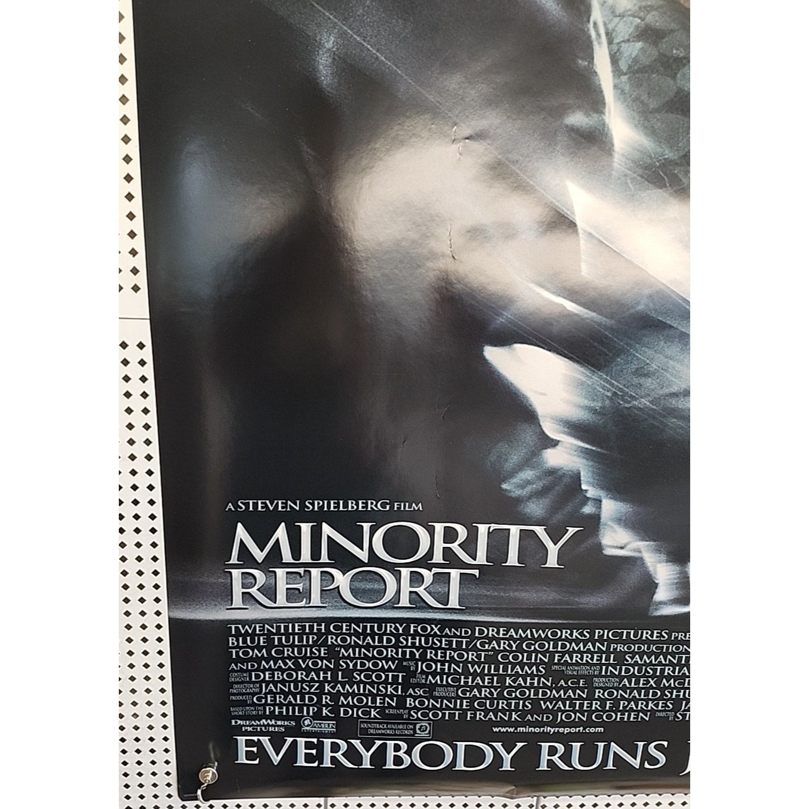 Minority Report - Movie Poster - 27" x 40" - Original - Double Sided Tom Cruise