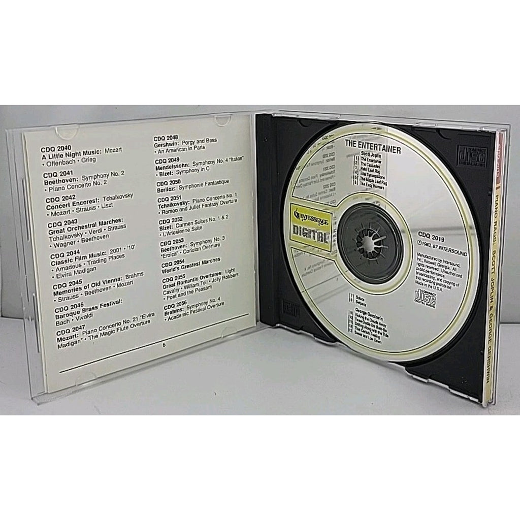 Piano Rags by Scott Joplin (CD, 1993)