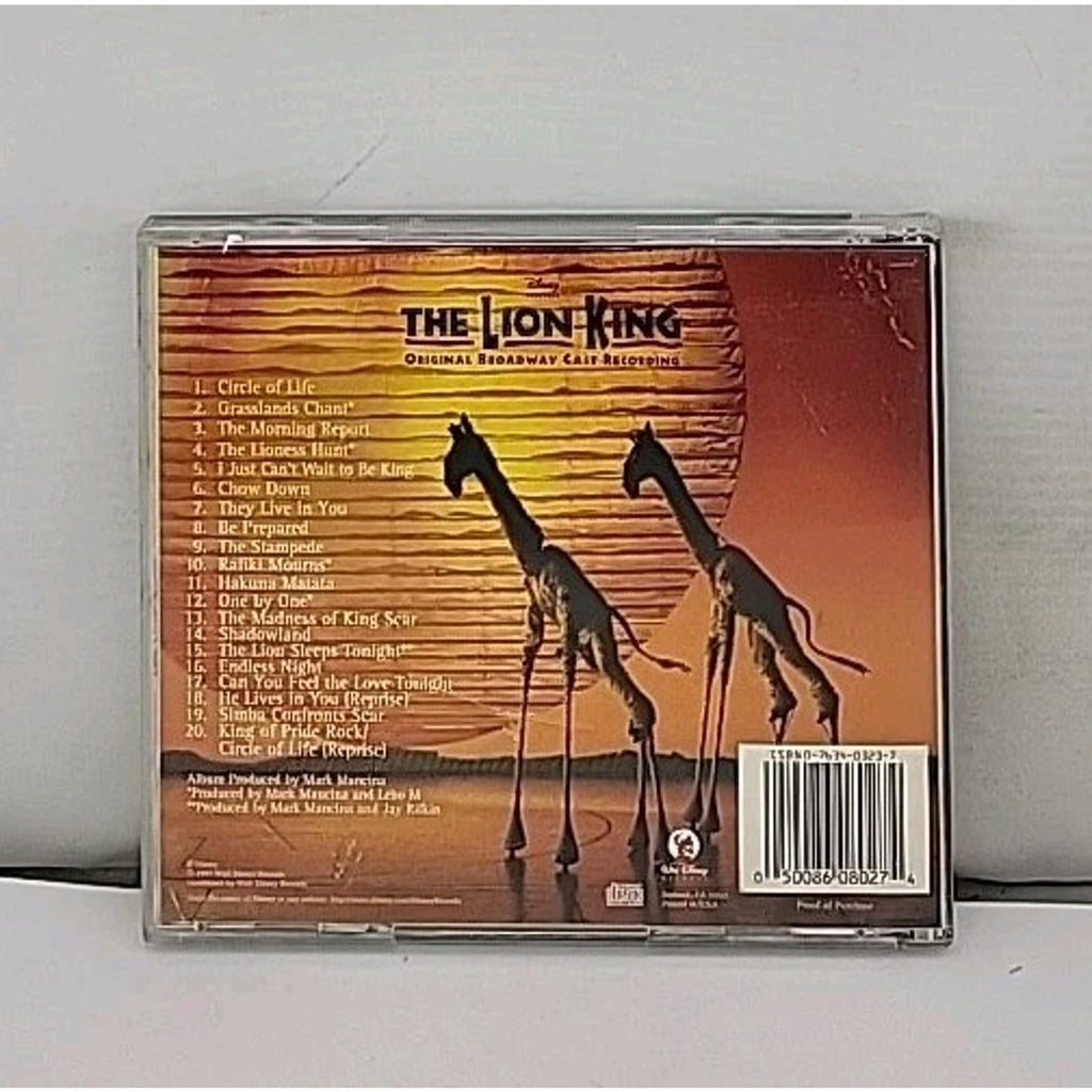 Original Cast by Lion King (CD, 1997)