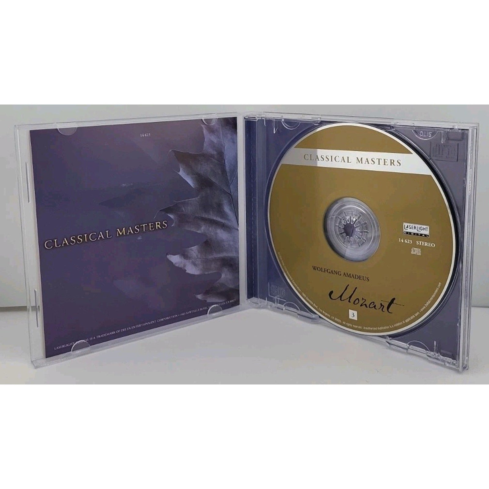 Classical Masters Wolfgang Amadeus Mozart CD Album