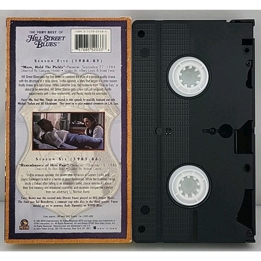 Hill Street Blues - The Very Best of (Boxed Set) (VHS, 1998, 4-Tape Set)