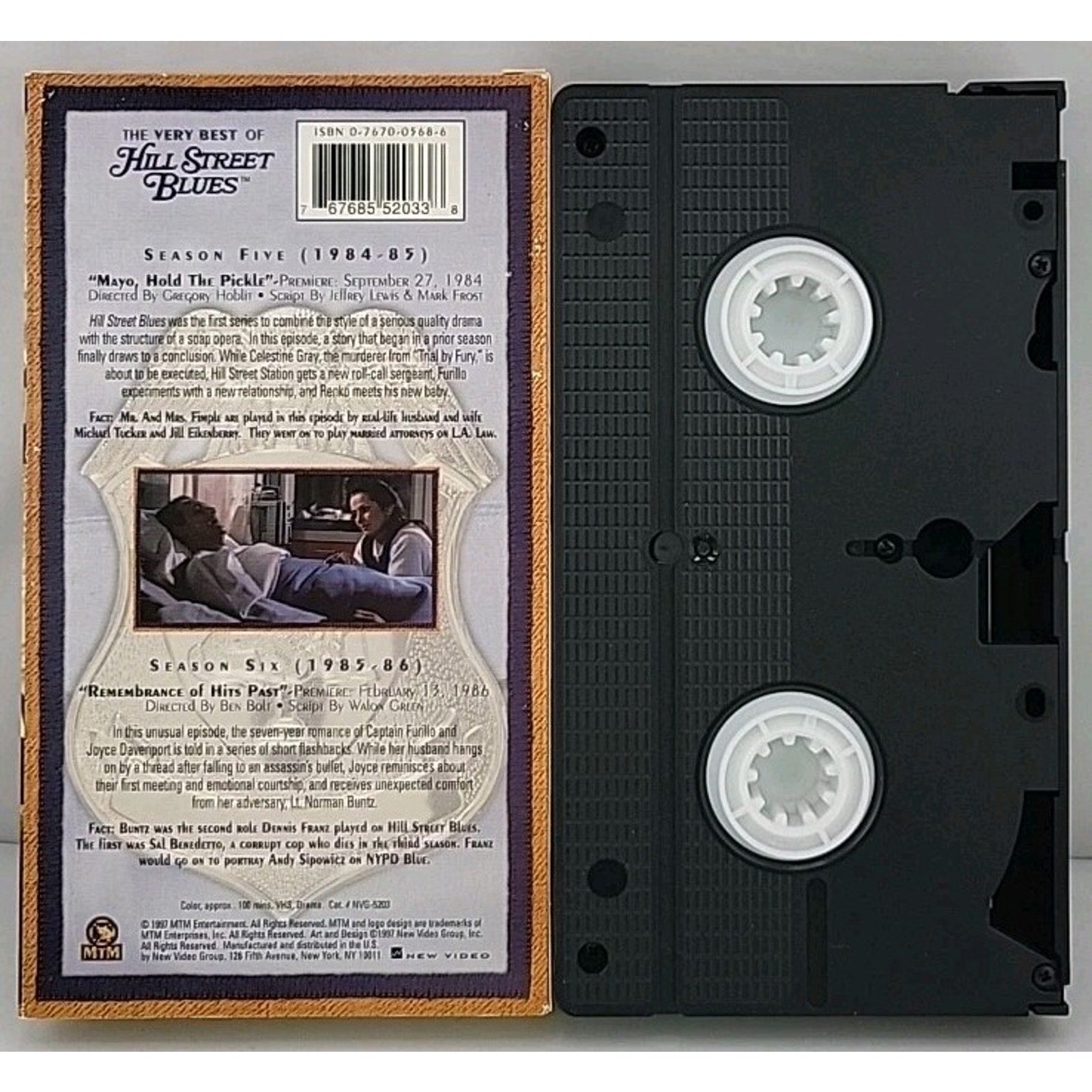 Hill Street Blues - The Very Best of (Boxed Set) (VHS, 1998, 4-Tape Set)