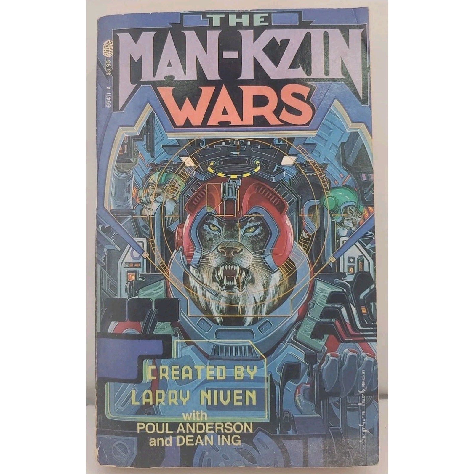 Man-Kzin Wars by Paul Anderson, Dean Ing and Larry Niven (2006, Paperback)