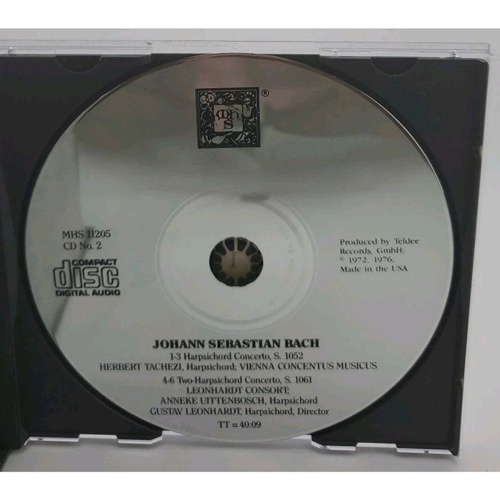 Johann Sebastian Bach Complete Harpsichord Concerti, Vol. I (CD)