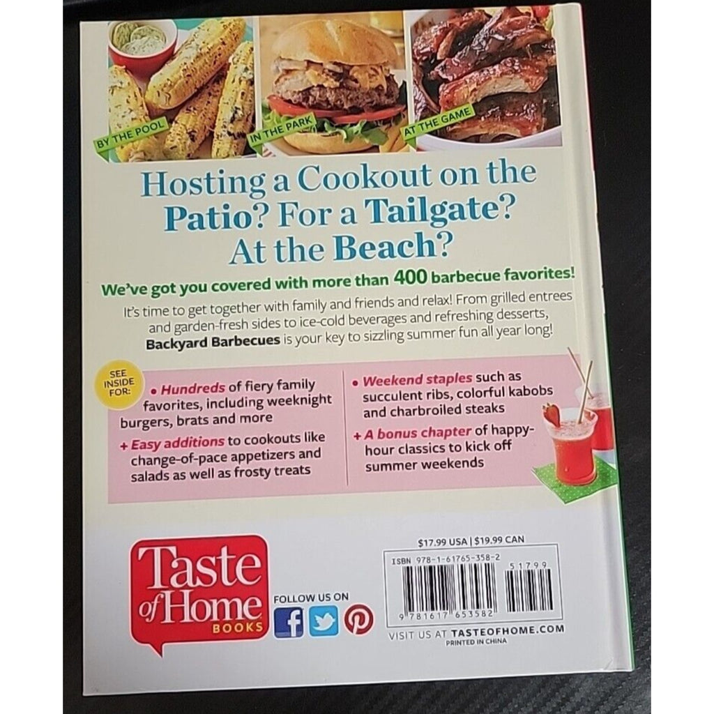 Taste of Home Backyard Barbecues