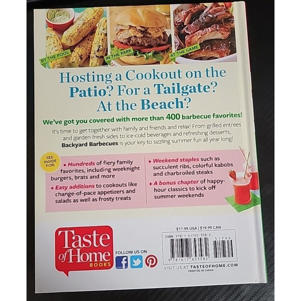 Taste of Home Backyard Barbecues