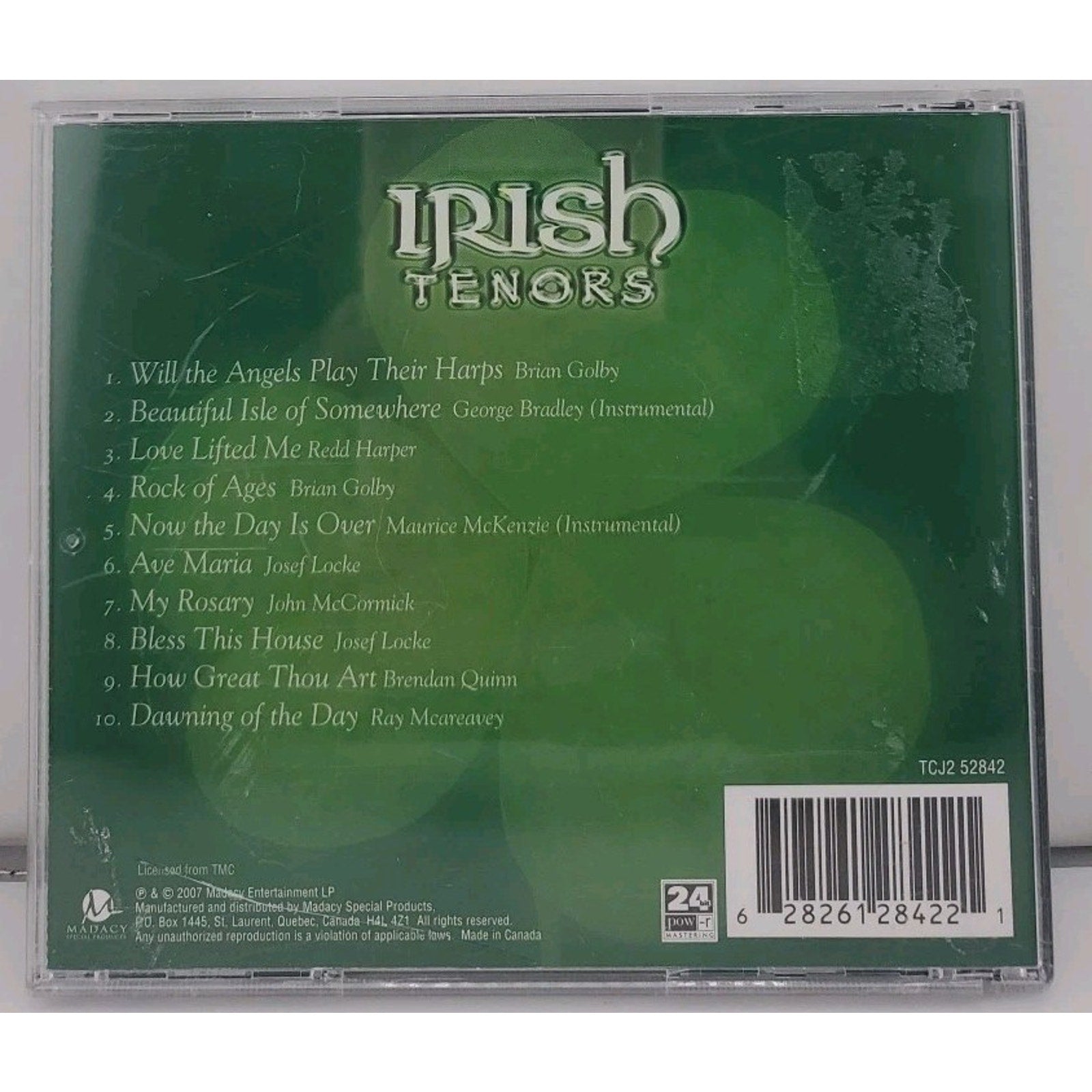 Irish Tenors CD 3 (CD, 2007, Madacy)