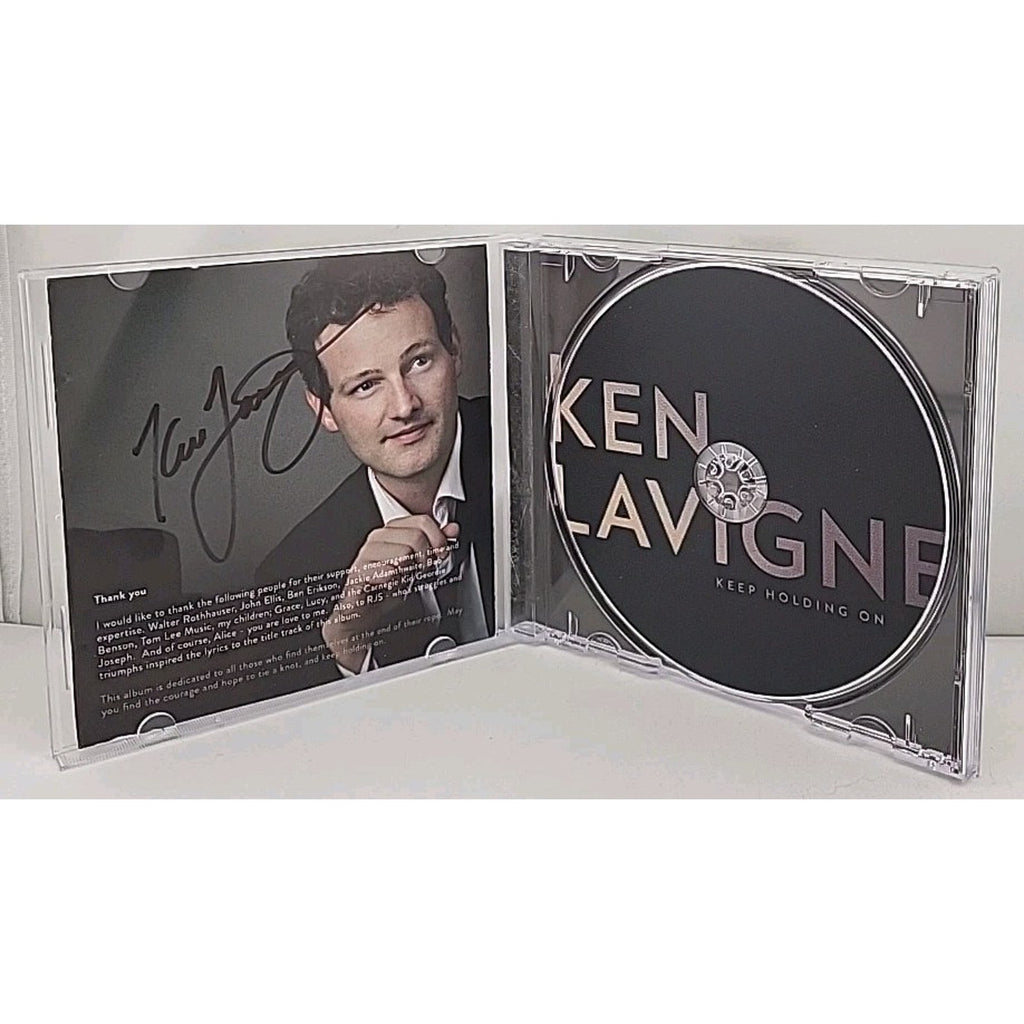 Keep Holding On By Ken Lavigne CD *Signed*