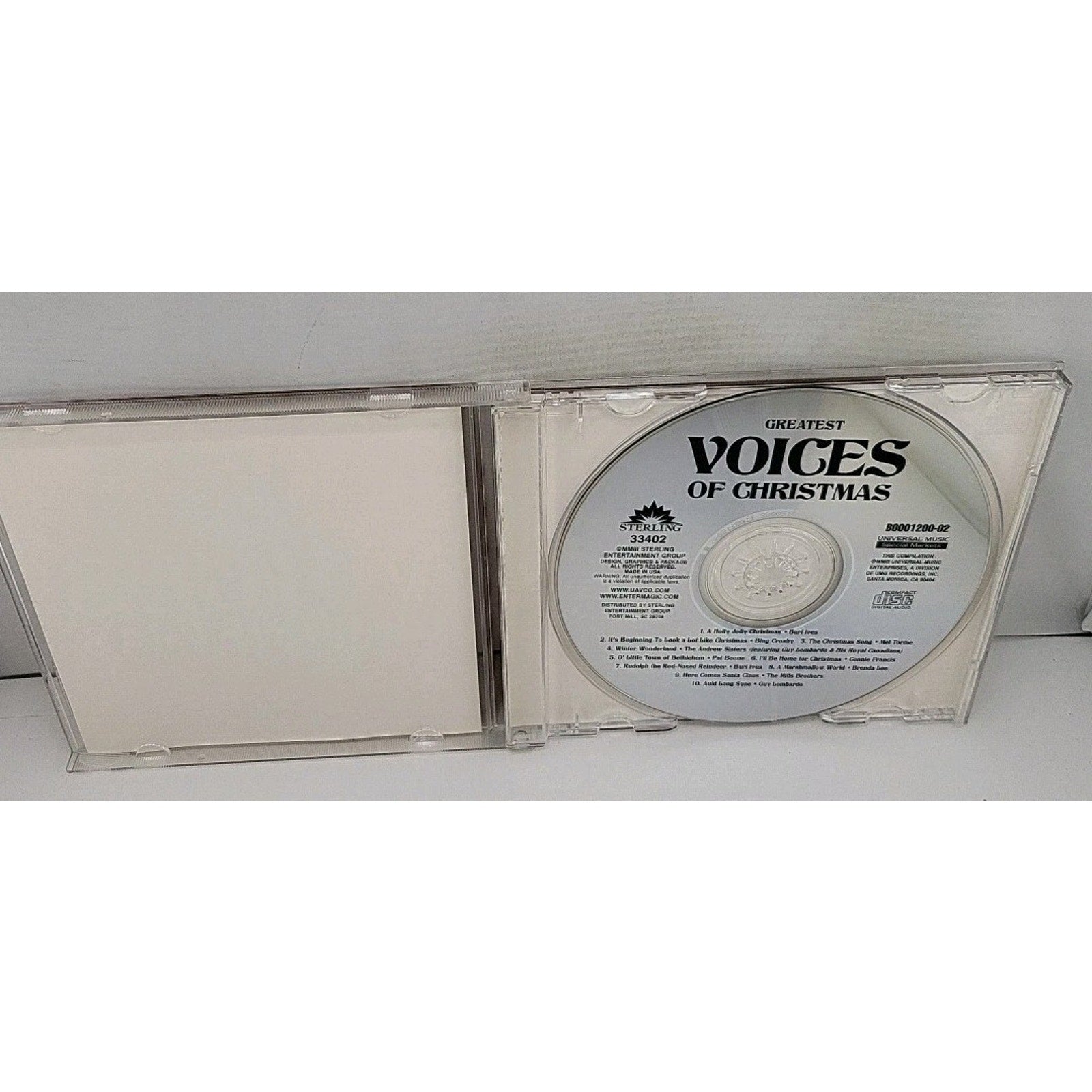 Various, Greatest Voices of Christmas CD