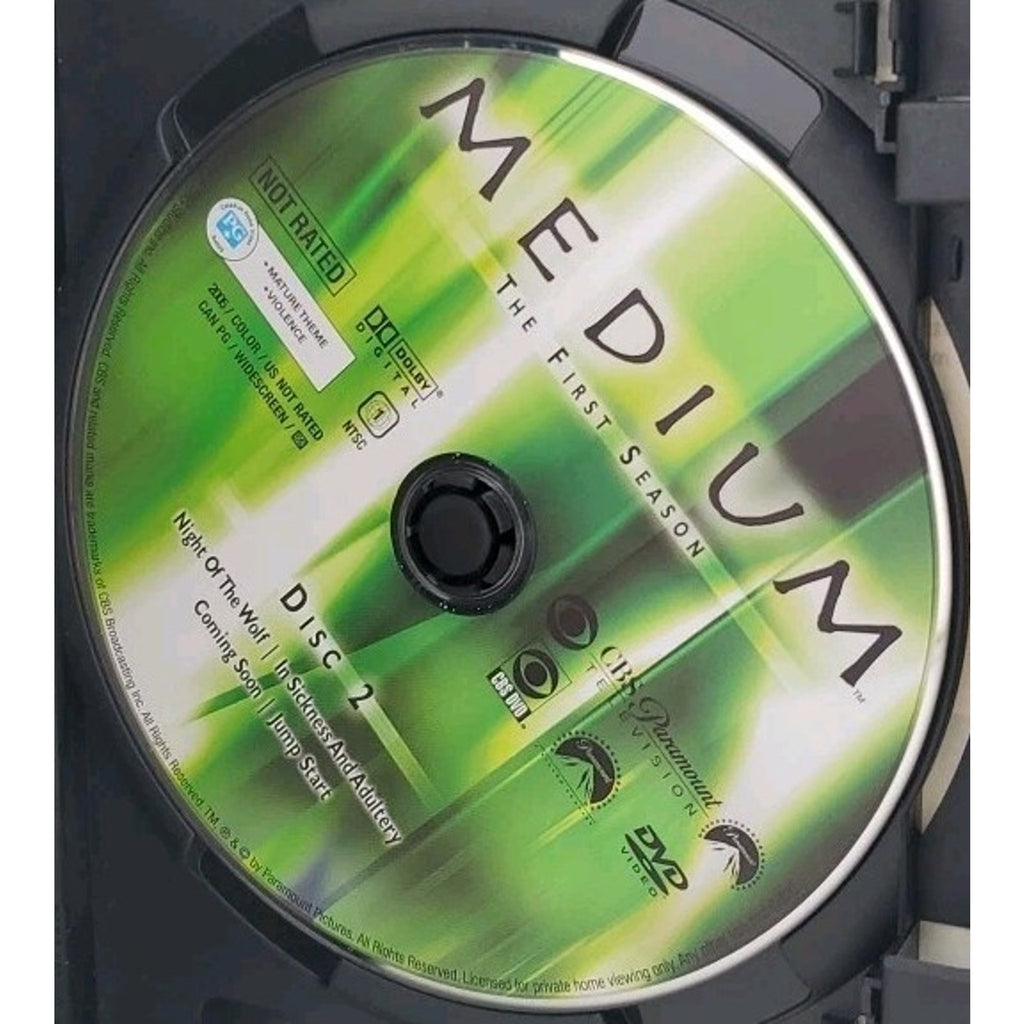 Medium - The Complete First Season (DVD, 2006, 5-Disc Set, Checkpoint)
