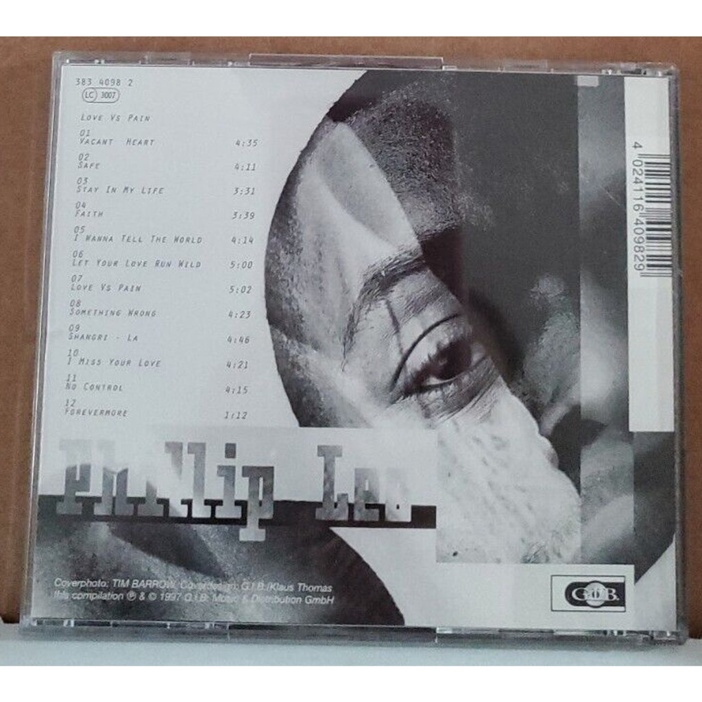 Phillip Leo Love Vs Pain (CD)