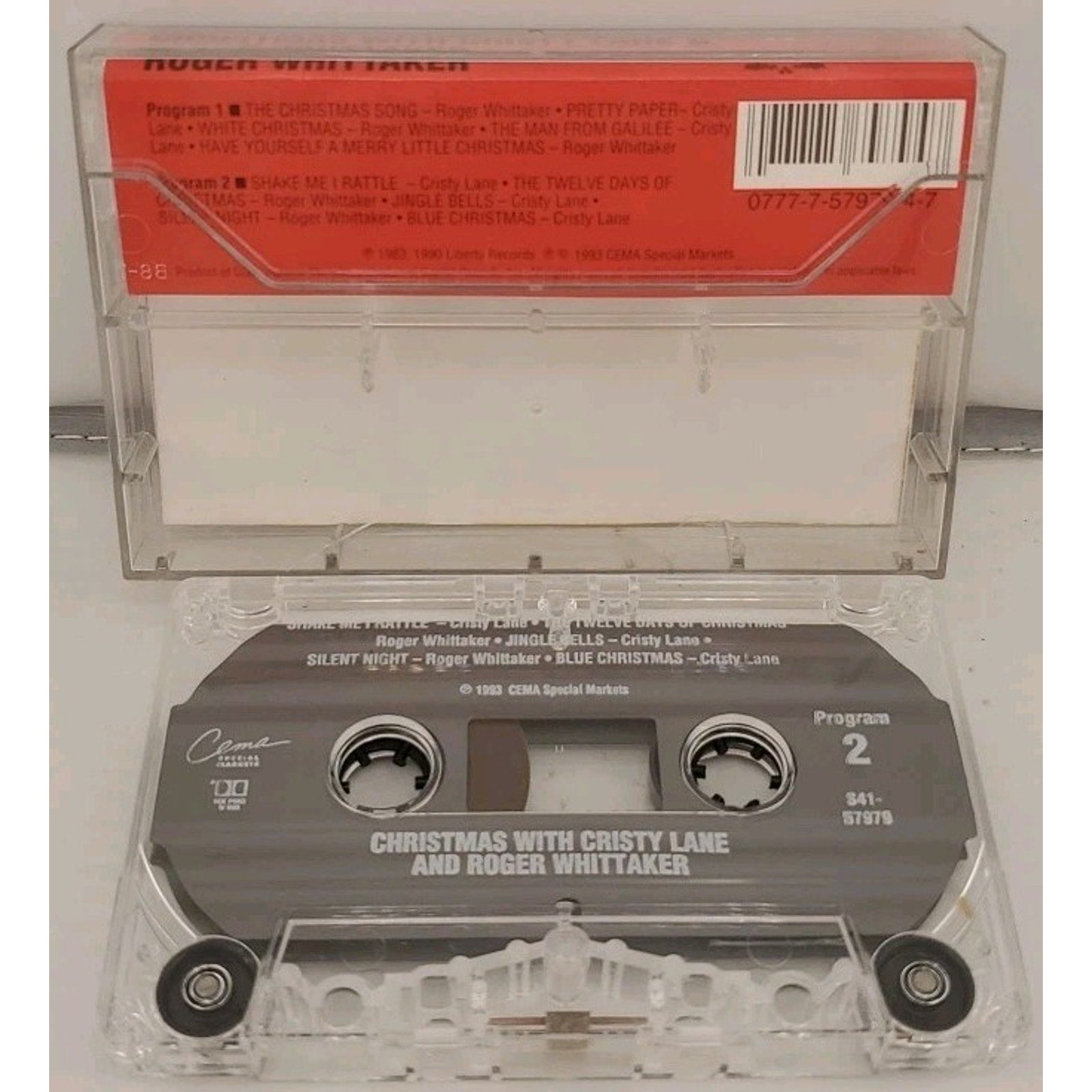 Christmas With Cristy Lane & Roger Whittaker (Cassette)