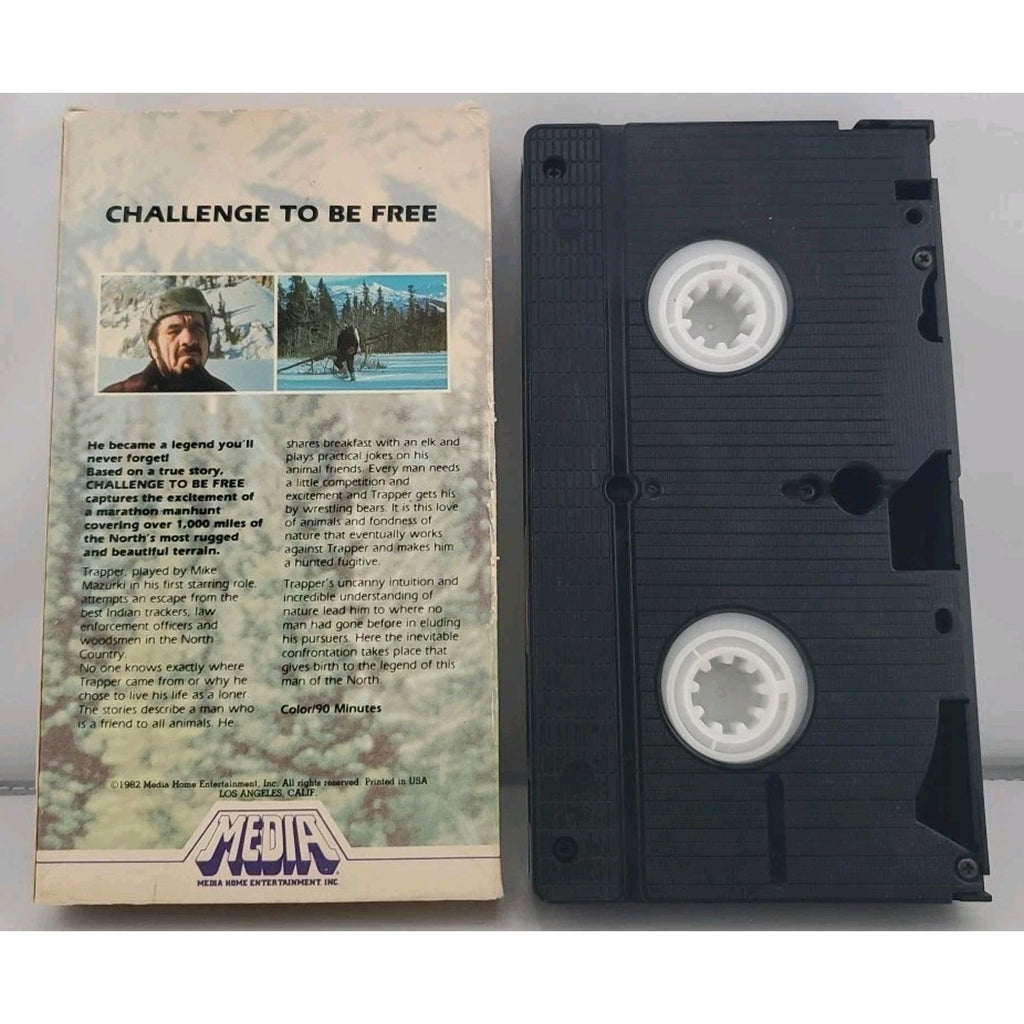 Challenge To Be Free (VHS)