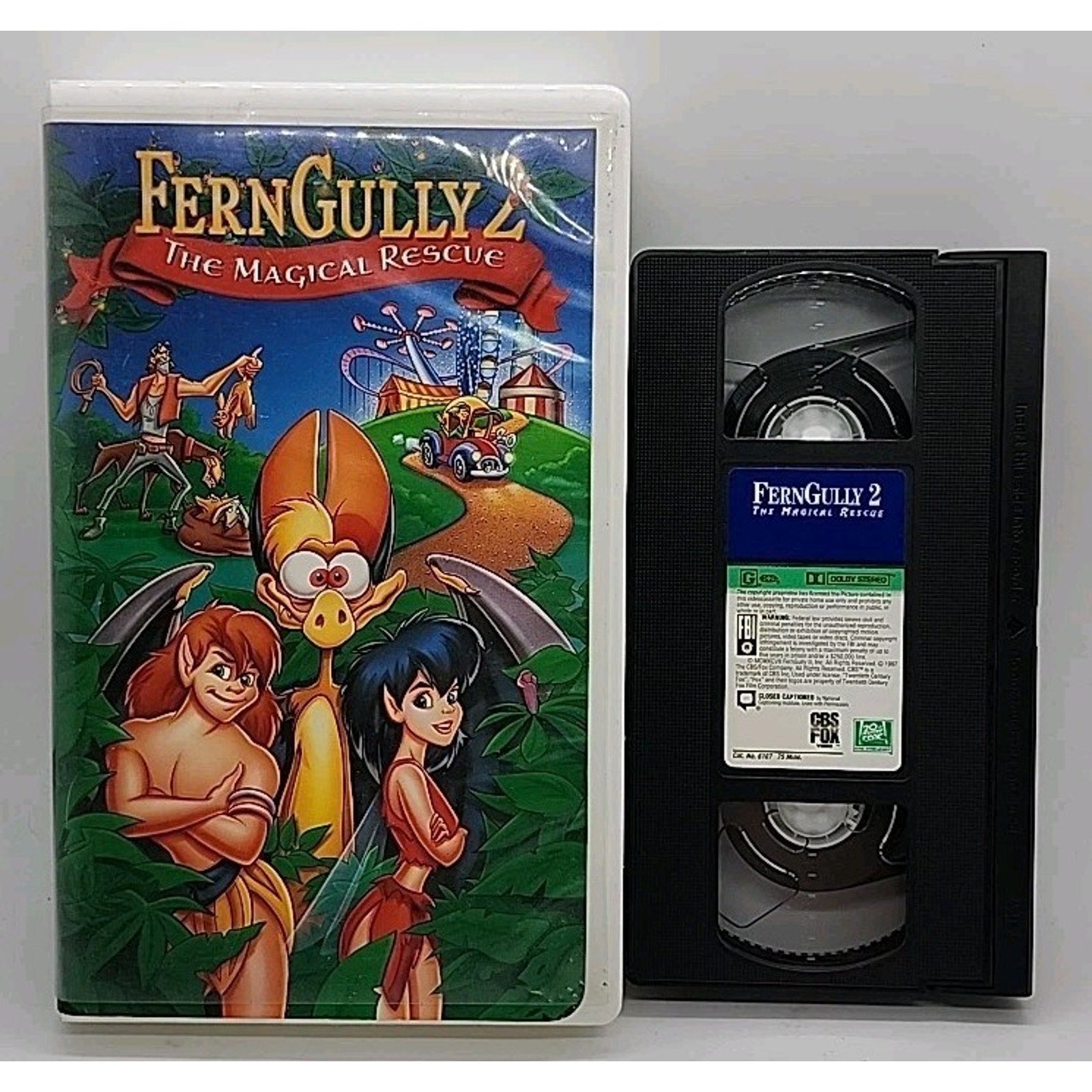 Ferngully 2: The Magical Rescue (VHS, 1998)