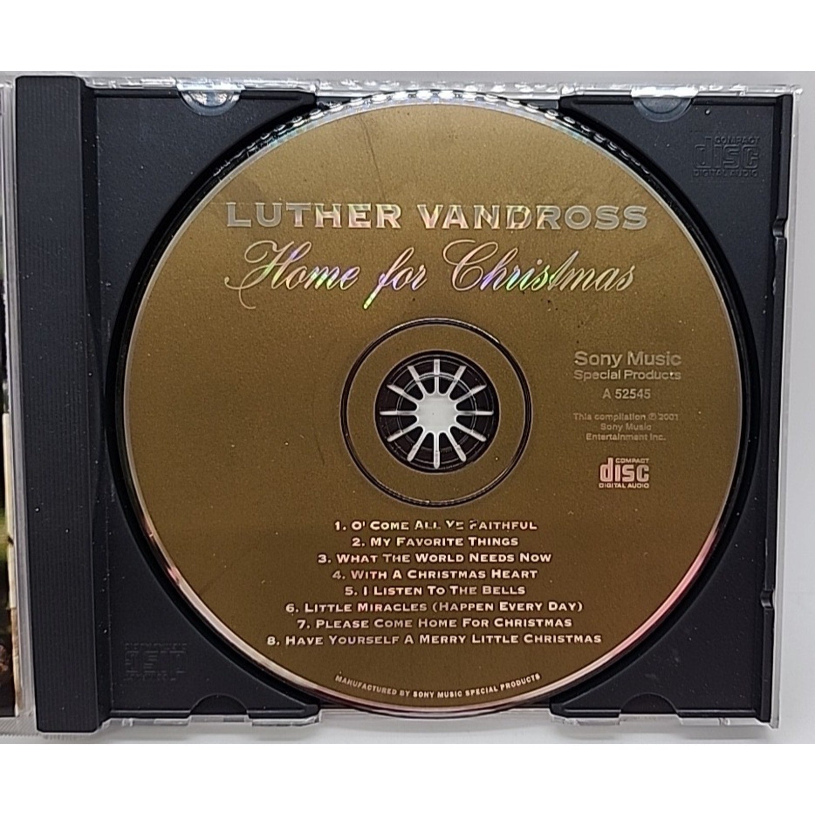 Home for Xmas by Luther Vandross (CD, 2002)