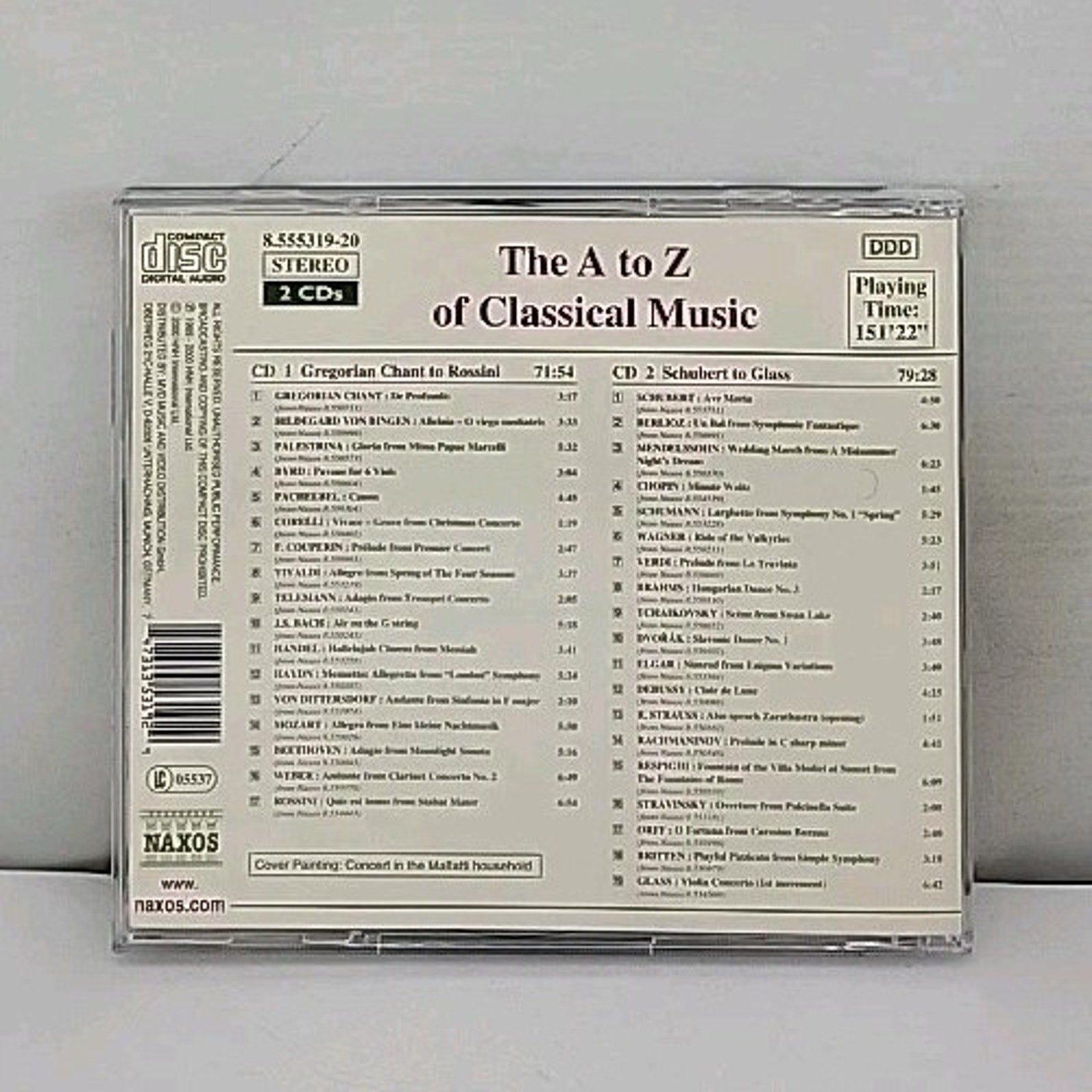 A-Z of Classical Music by Various (CD, 2000)