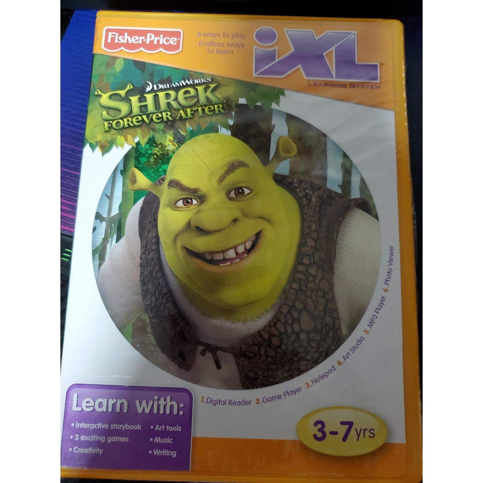 Fisher Price Shrek Forever After iXL Learning System DVD
