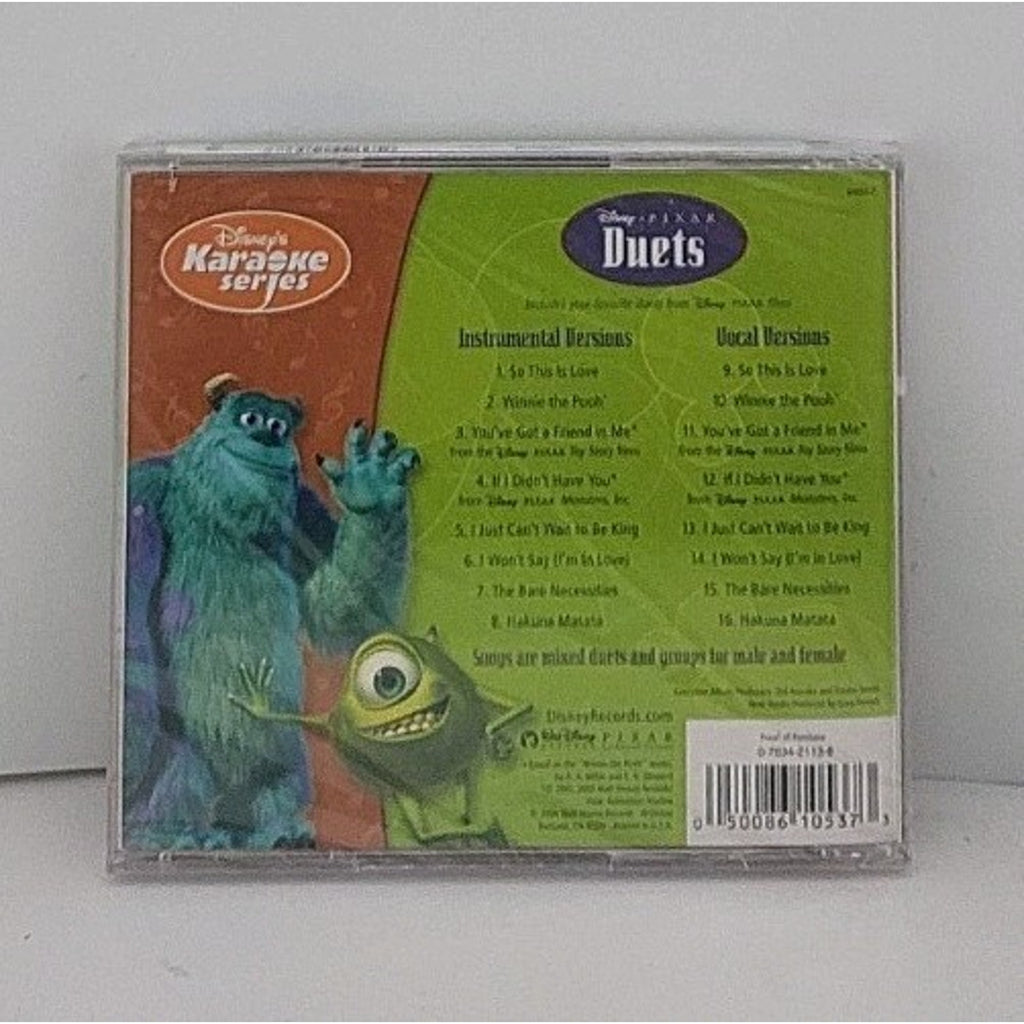 Disney's Karaoke Series: Duets by Various (CD, 2004) *Brand New*