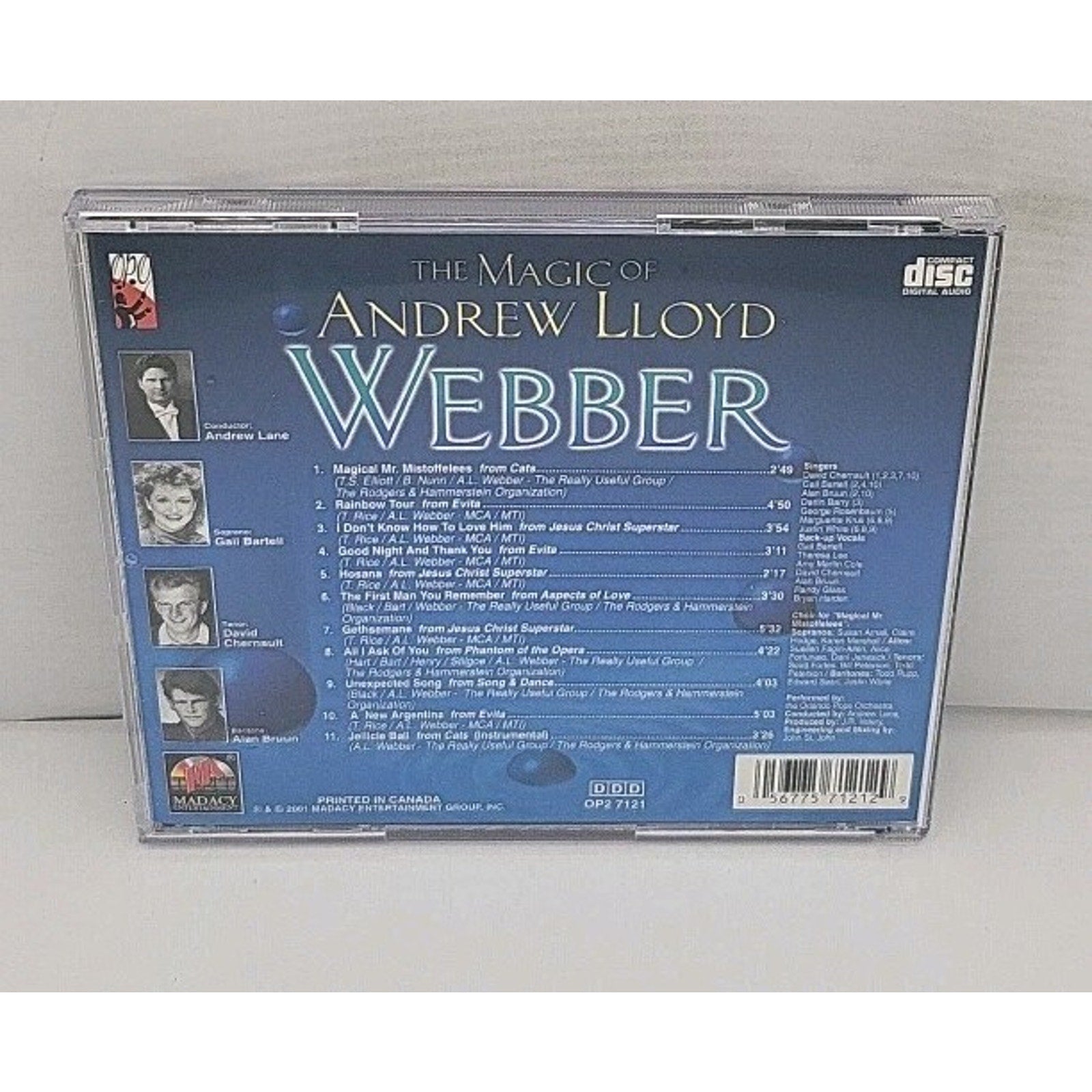 Magic of Andrew Lloyd Webber by Orlando Pops Orchestra (CD, 1997)