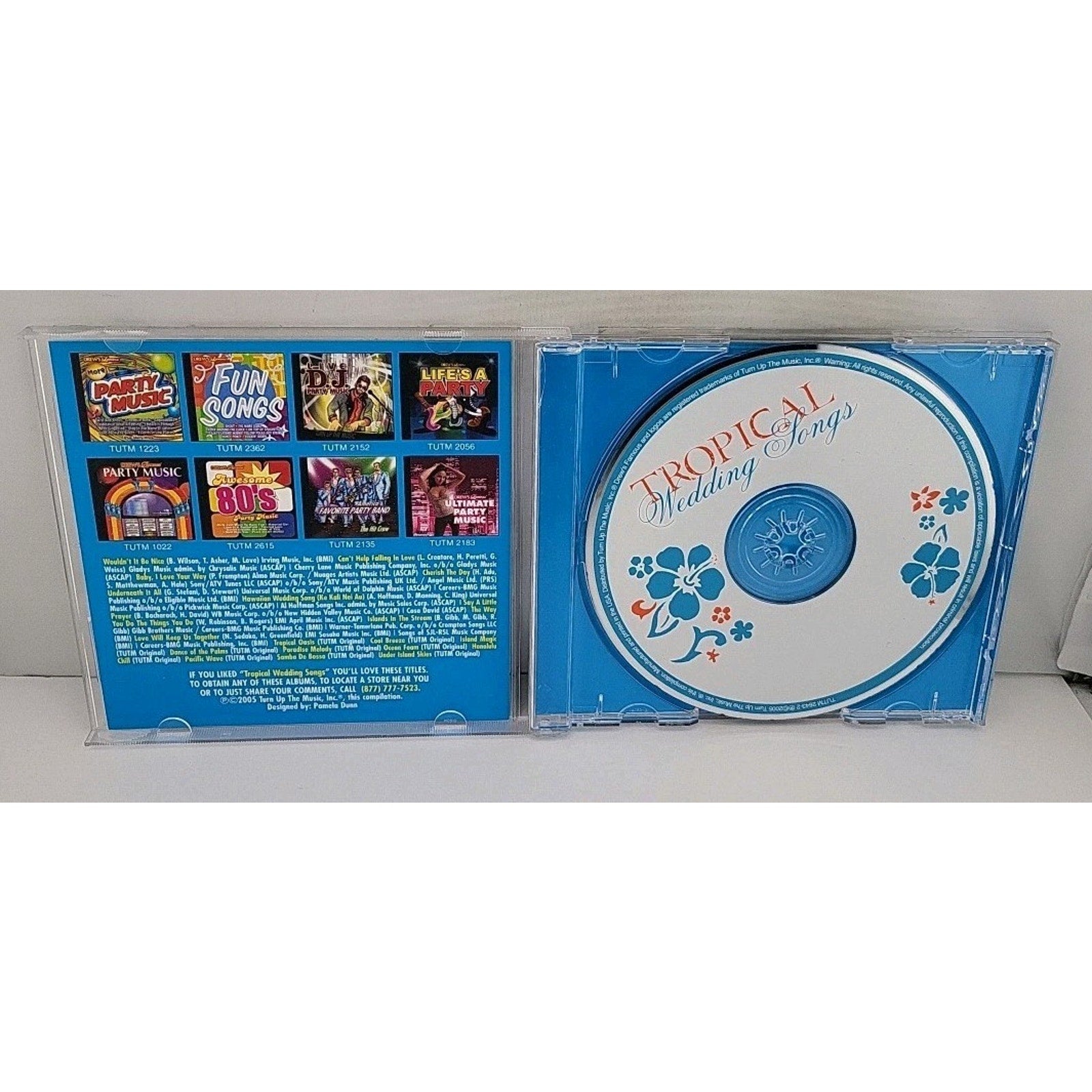 Tropical Wedding Songs (CD)