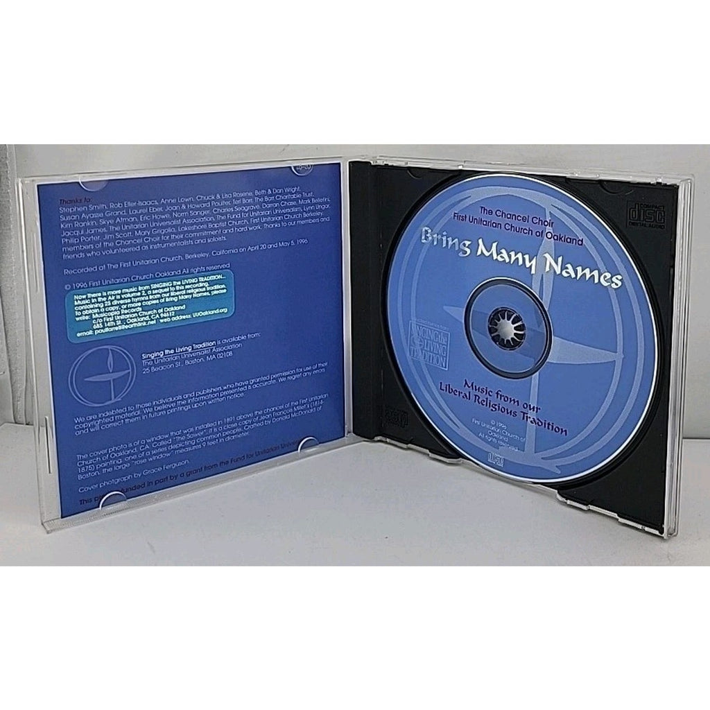 Bring Many Names by Chancel Choir, First Unitarian Church of Oakland (CD, 2008)