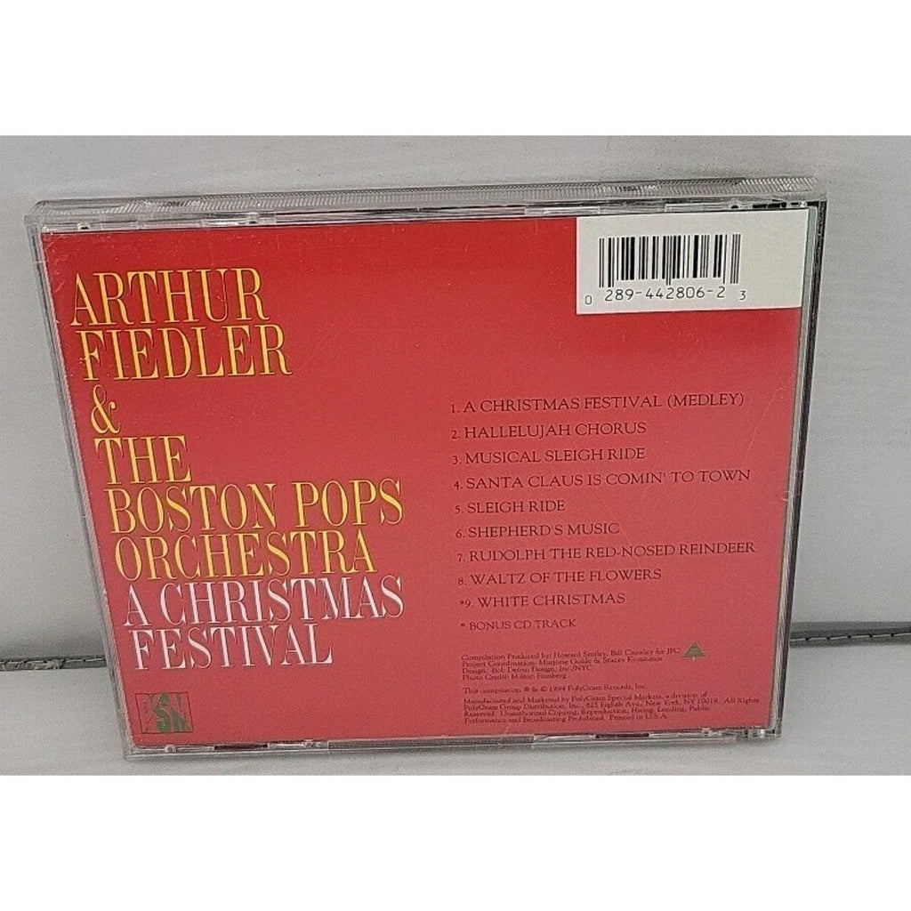 Xmas Festival by Boston Pops / Fiedler (CD, 1994)