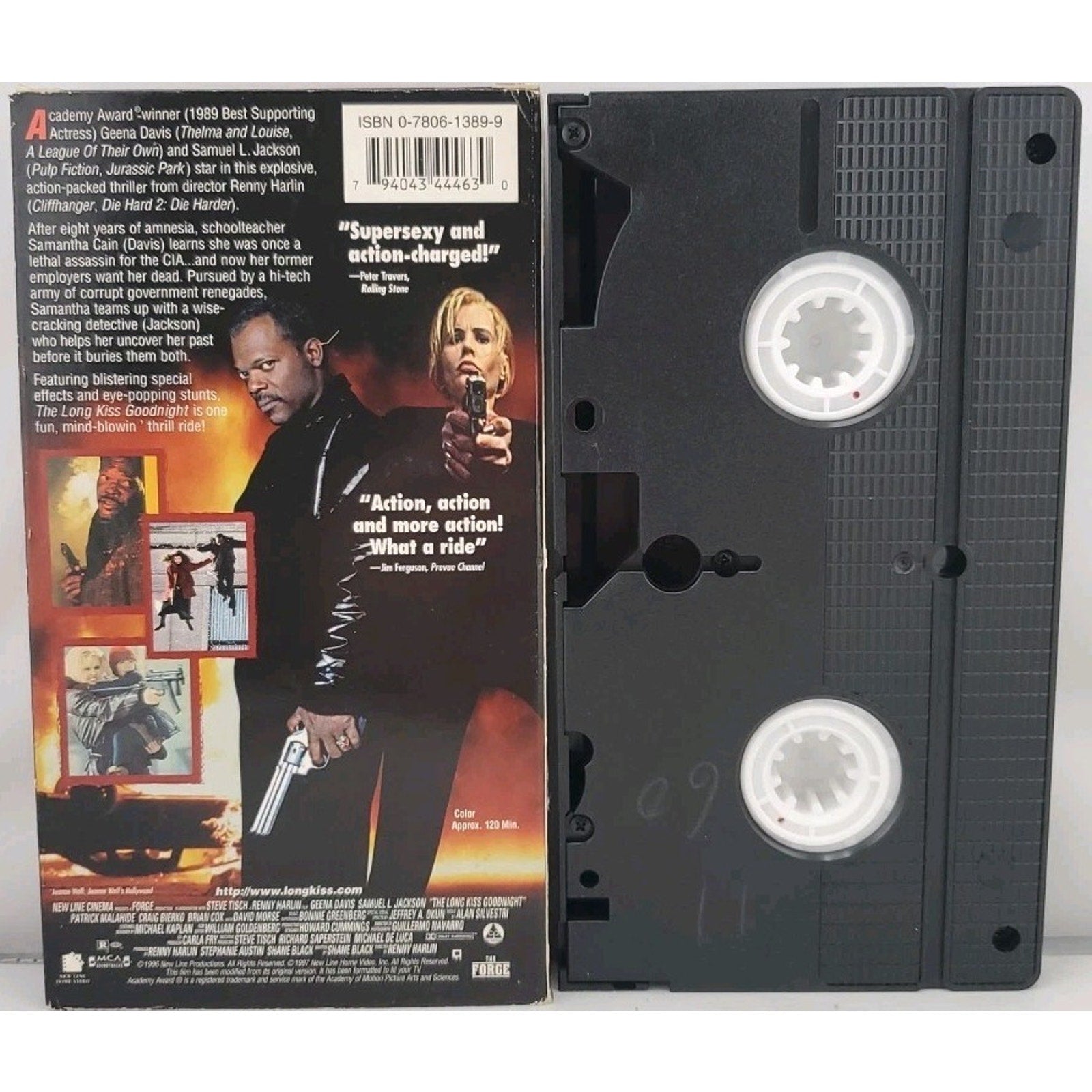 Long Kiss Goodnight (VHS, 1996)