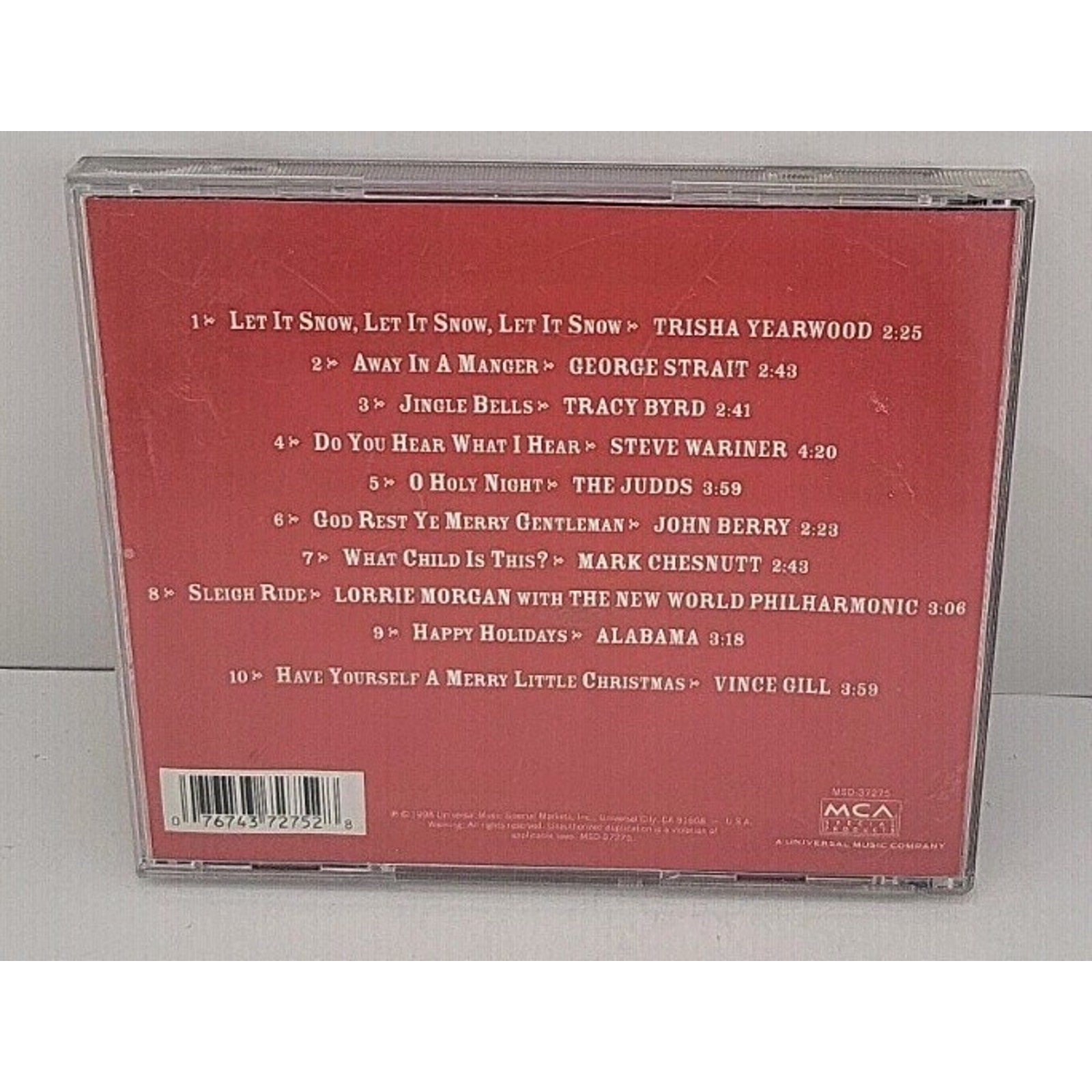 CD - Audio CD - Christmas Music - Various Artists - Country Christmas